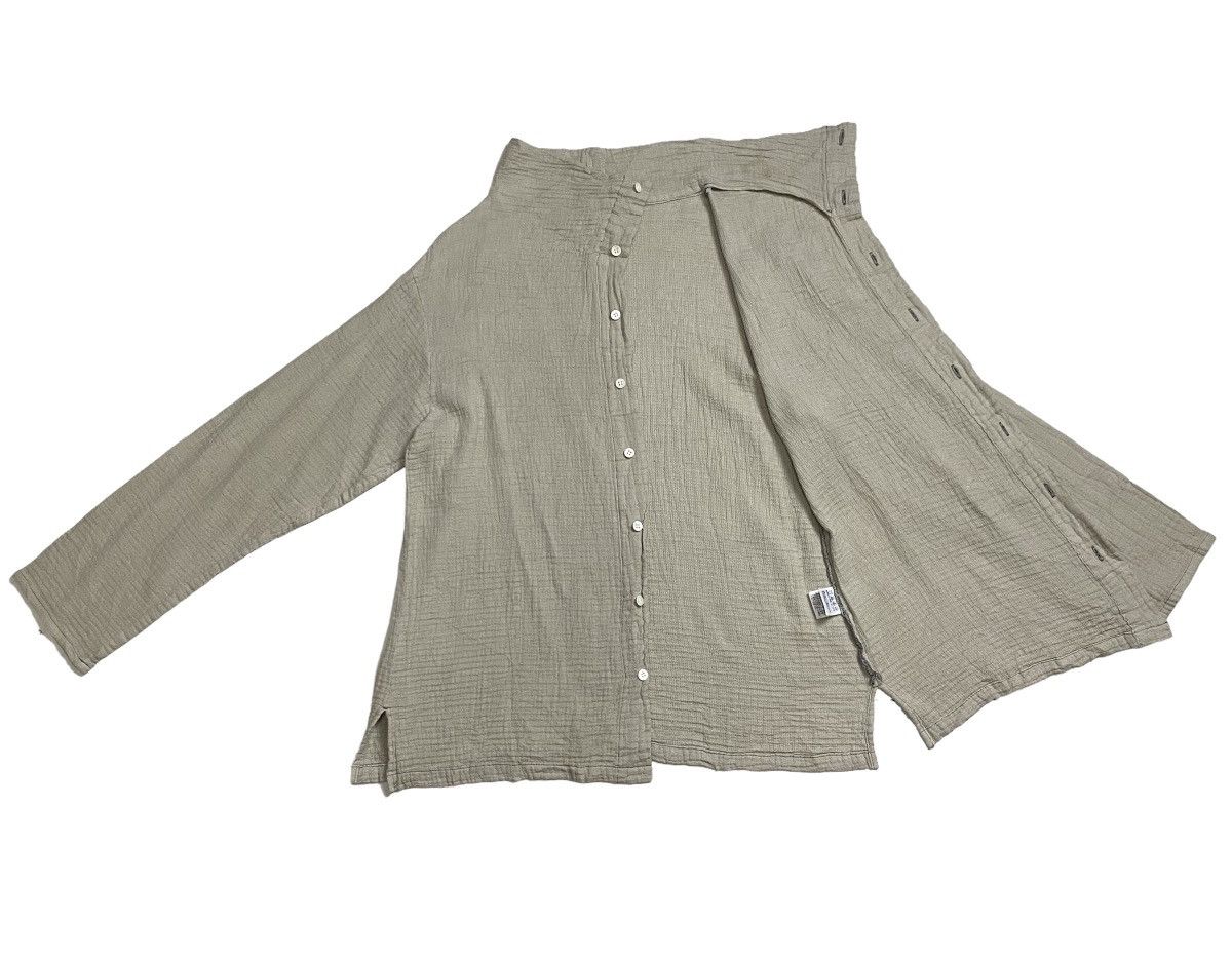 Issey Miyake Plantation by Issey Miyake shawn collar button up Size US M / EU 48-50 / 2 - 7 Thumbnail