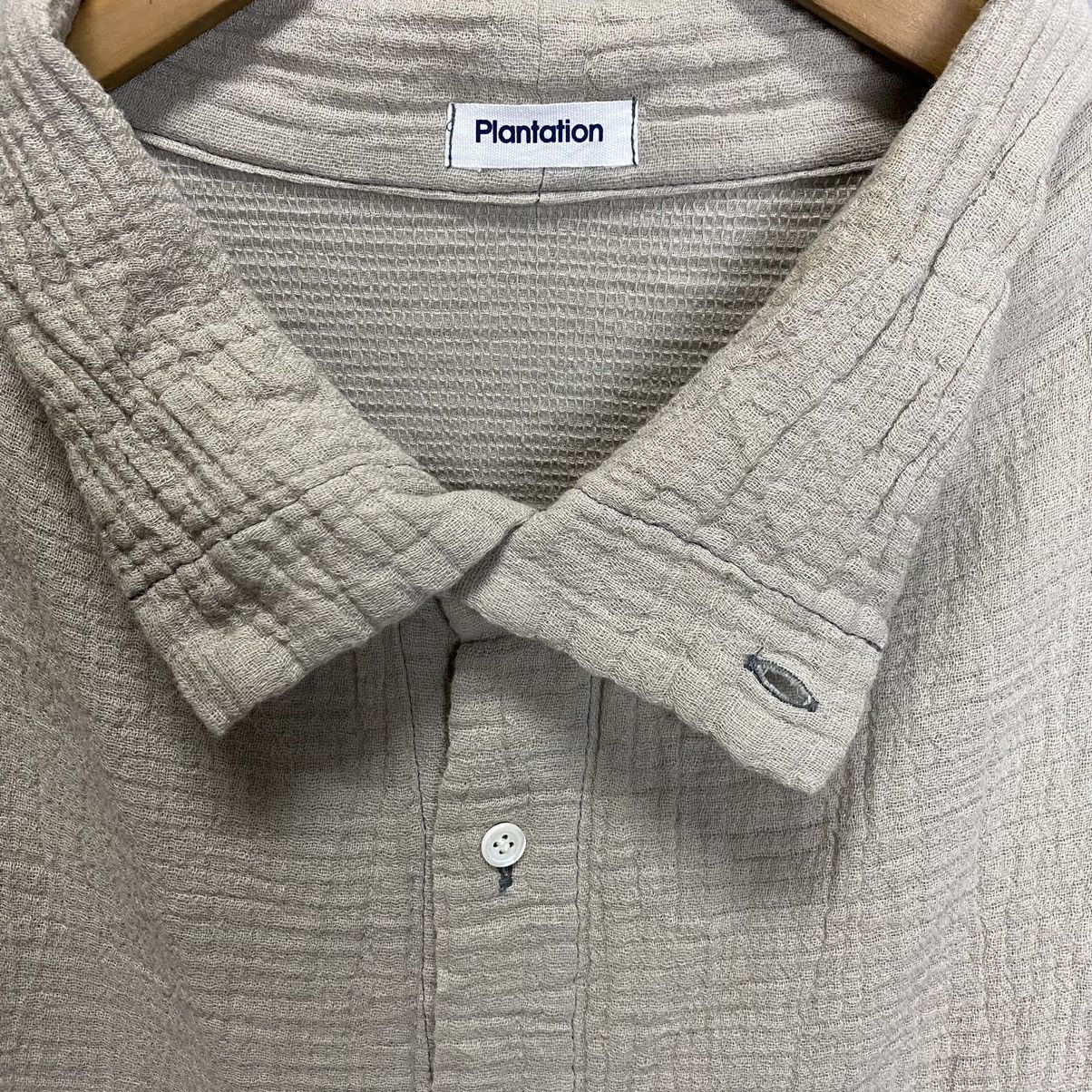 Issey Miyake Plantation by Issey Miyake shawn collar button up Size US M / EU 48-50 / 2 - 10 Thumbnail
