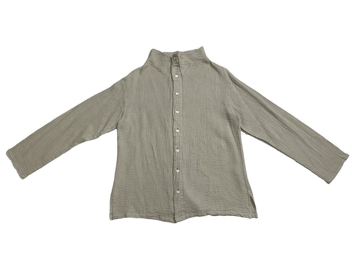 Issey Miyake Plantation by Issey Miyake shawn collar button up Size US M / EU 48-50 / 2 - 6 Thumbnail