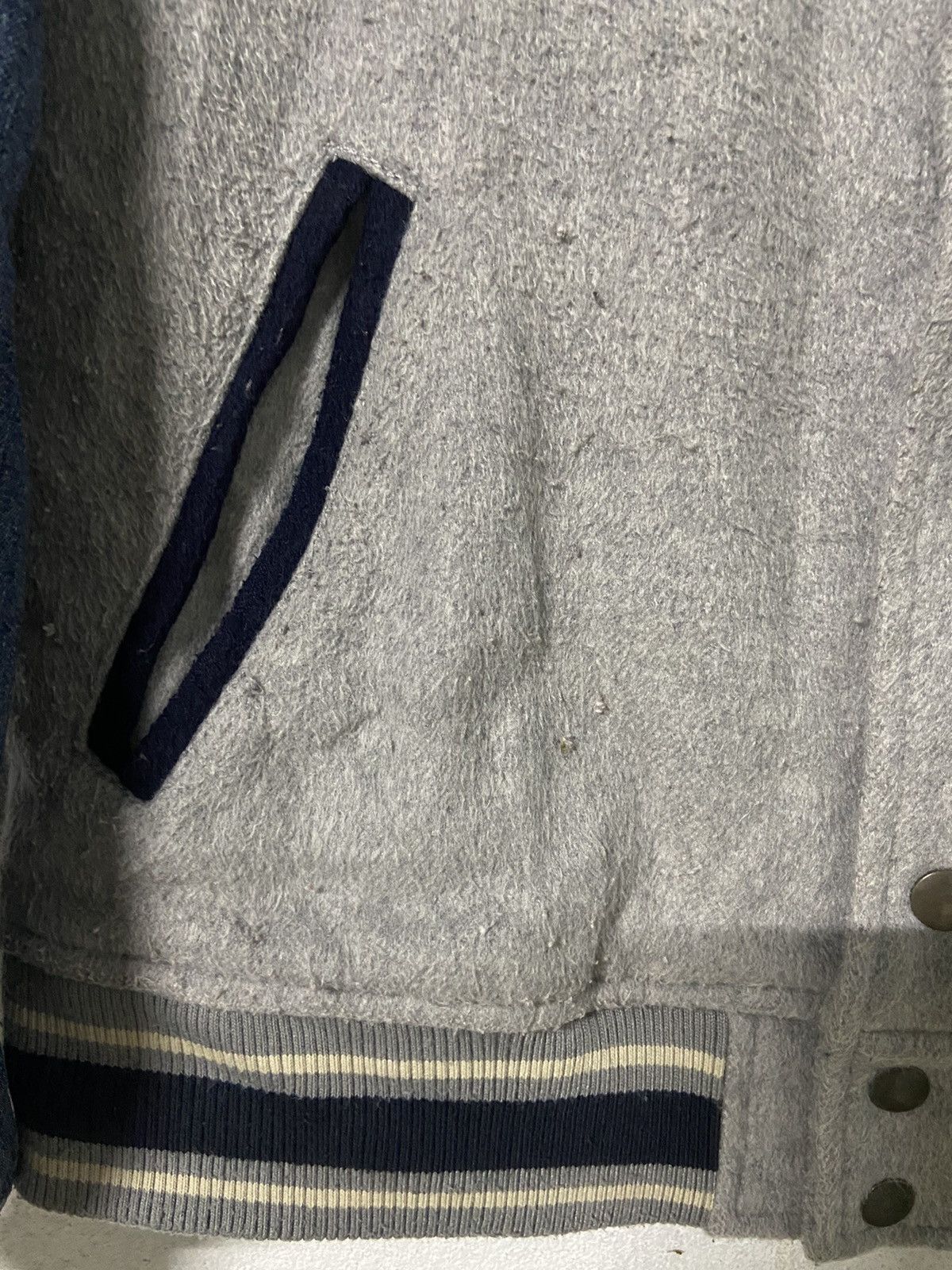 Japanese Brand Cube Sugar Varsity Jacket Size US M / EU 48-50 / 2 - 5 Thumbnail