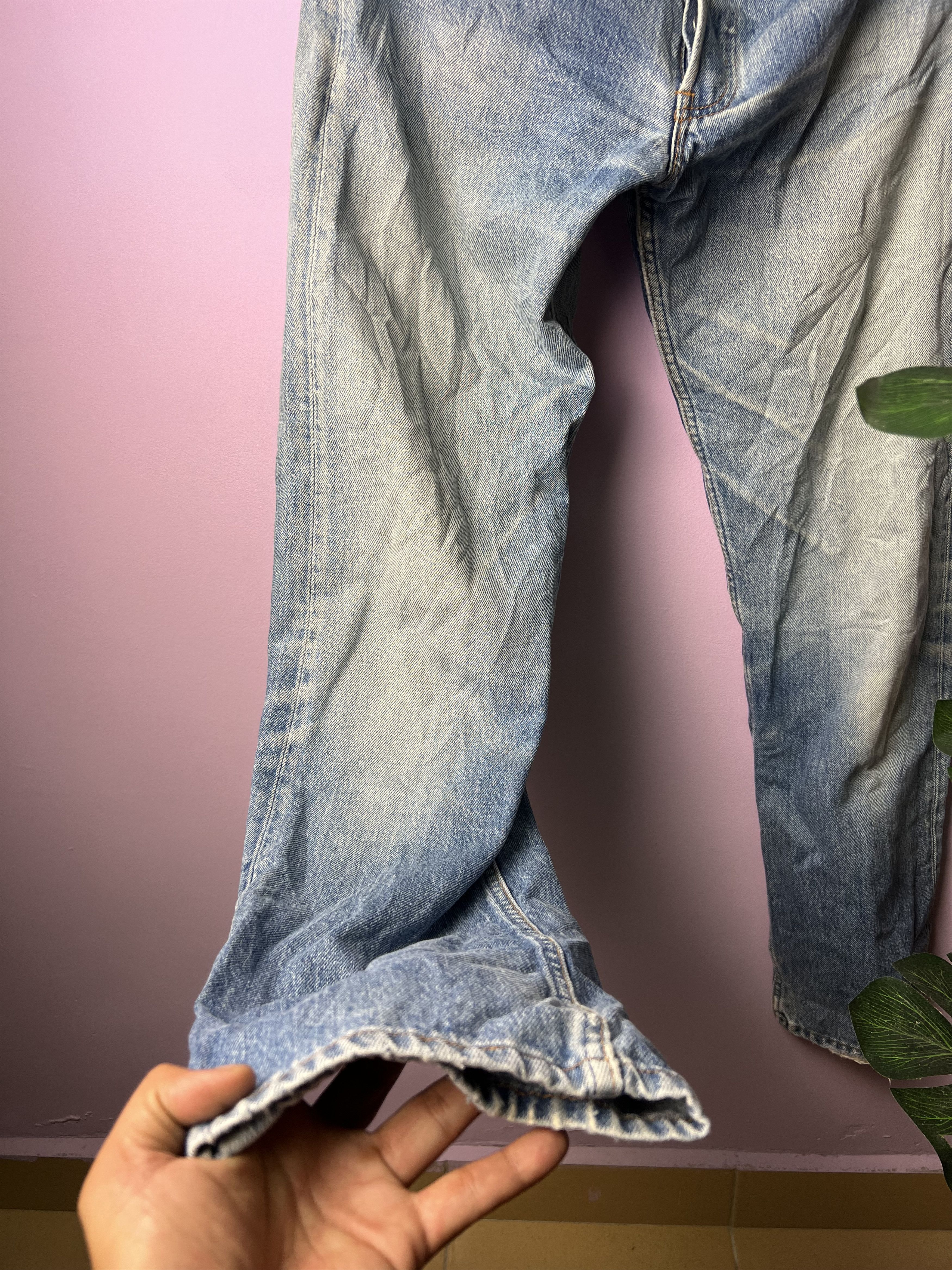 Levi's Vintage Clothing 🔥Vintage Levis 501 Distressed Denim Size US 32 / EU 48 - 7 Thumbnail