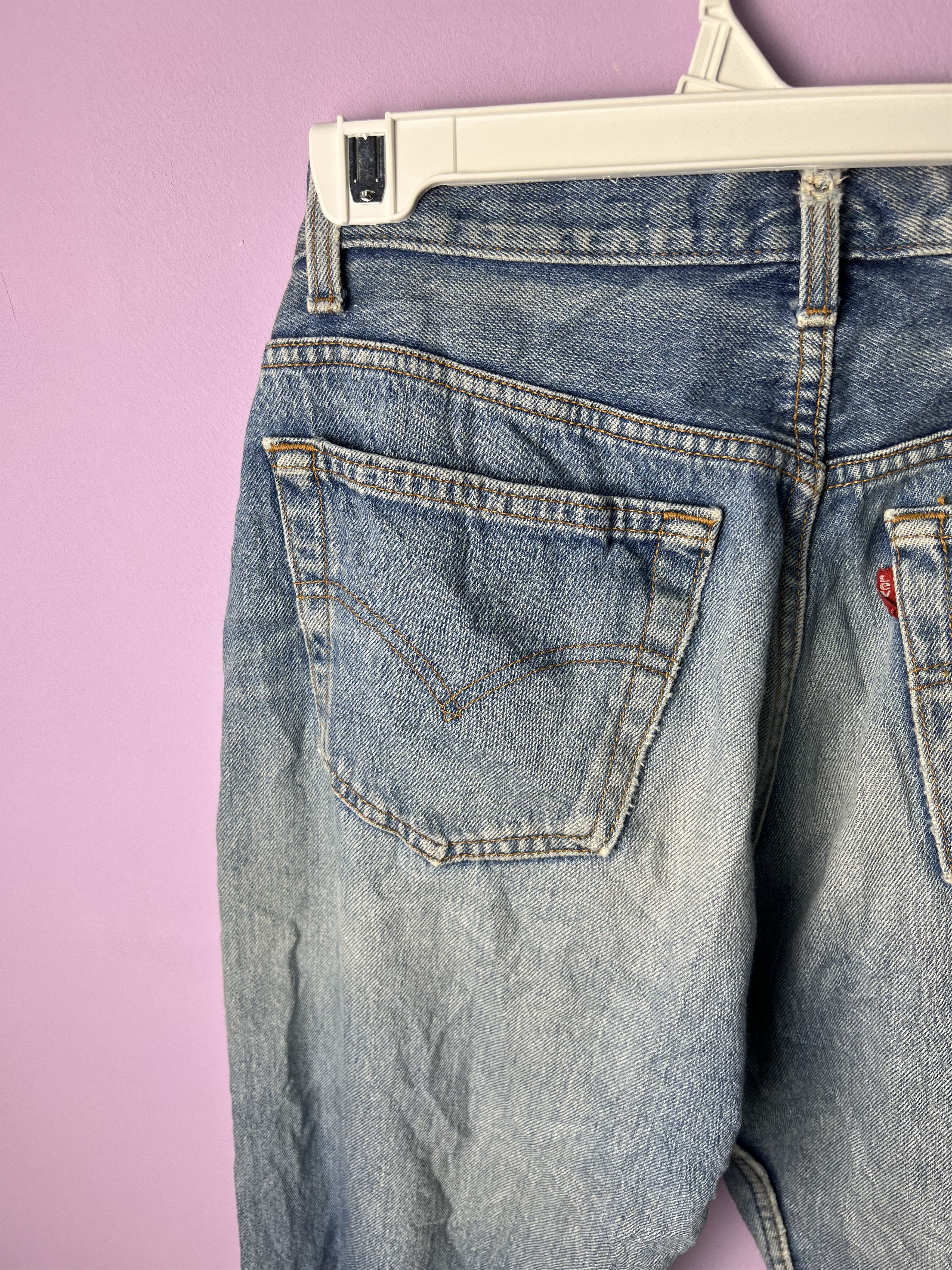 Levi's Vintage Clothing 🔥Vintage Levis 501 Distressed Denim Size US 32 / EU 48 - 12 Thumbnail