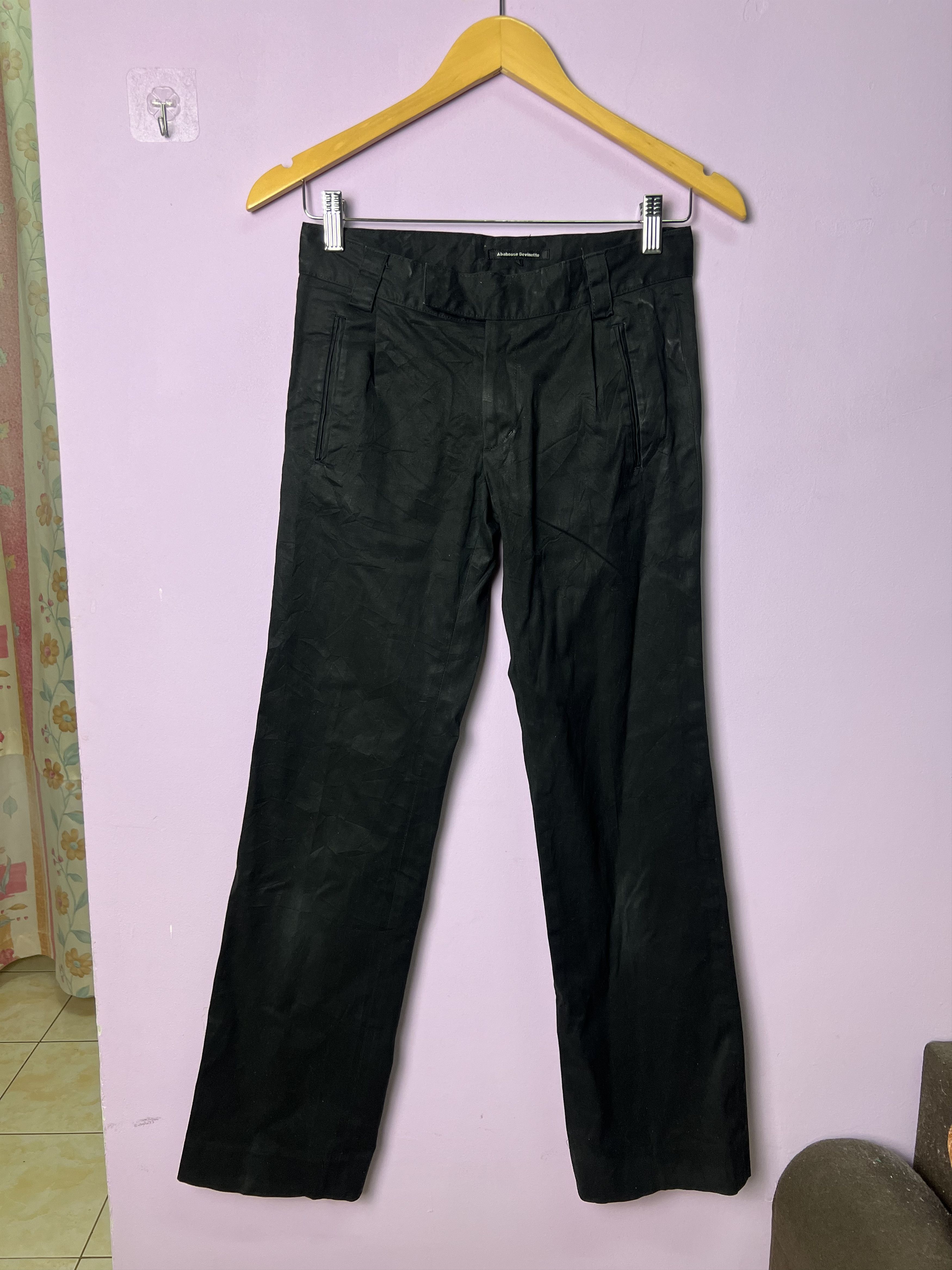image of Abahouse Devinette Womens Pants in Black (Size 27)
