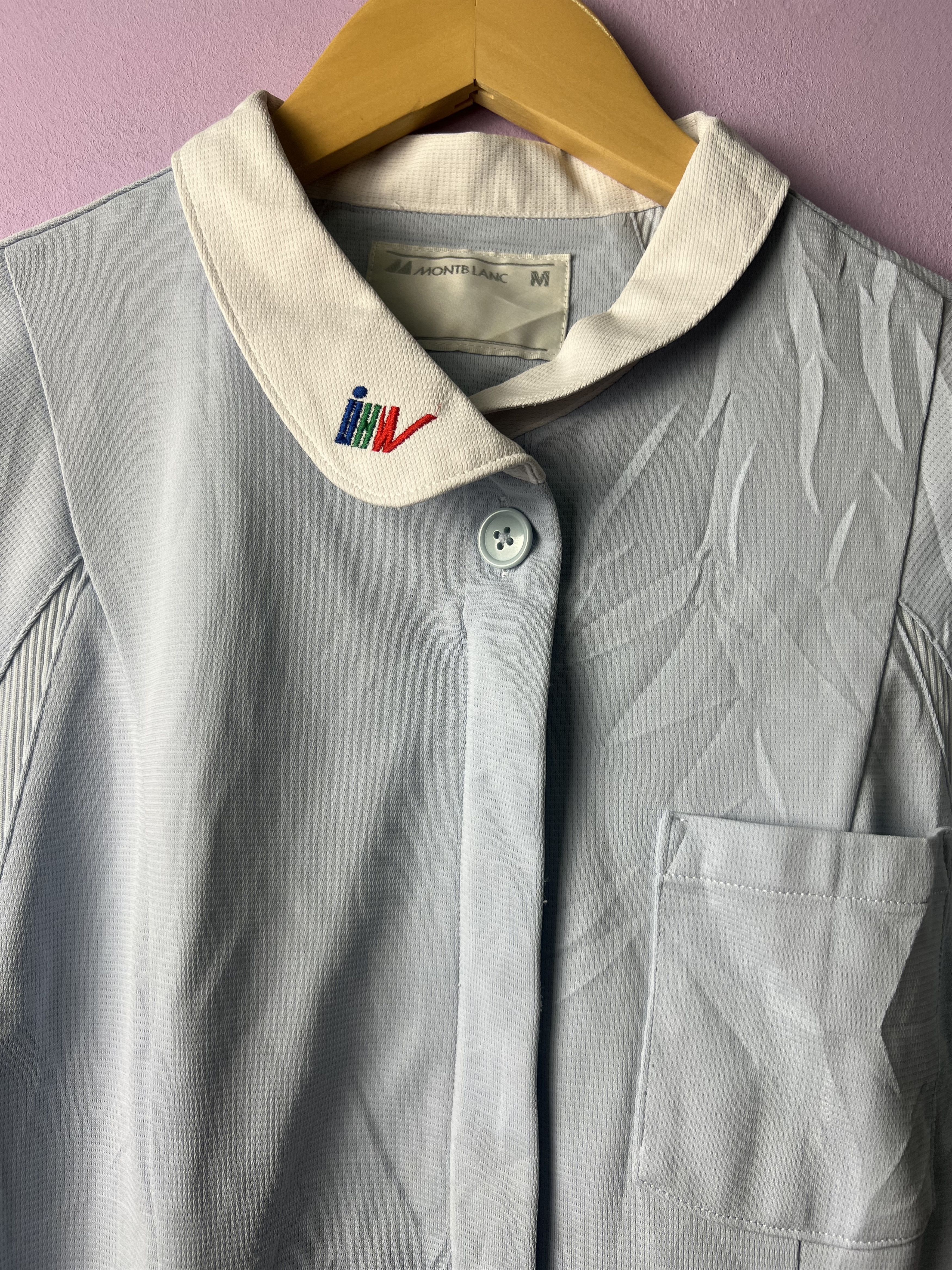 Montblanc 🔥Vintage Montblanc IHW Shirt Size US S / EU 44-46 / 1 - 6 Thumbnail