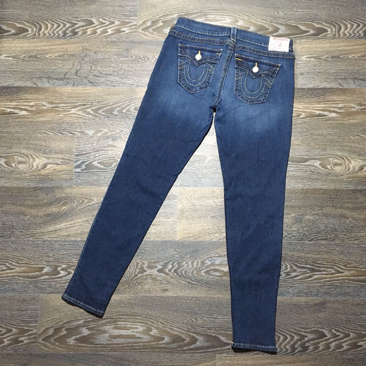 True Religion Women’s TRUE RELIGION Embroidery Slim Fit Jeans Size 32" / US 10 / IT 46 - 1 Thumbnail