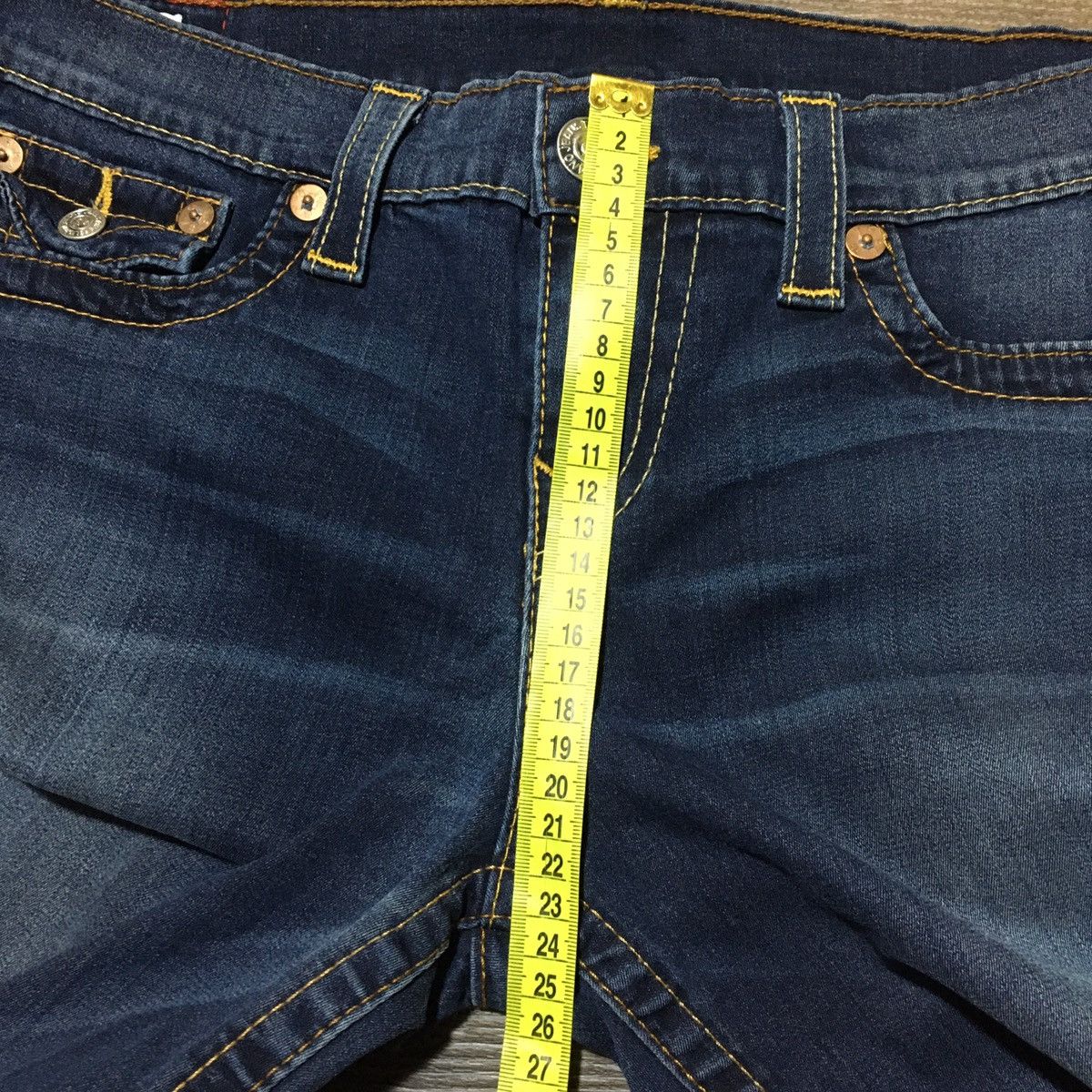 True Religion Women’s TRUE RELIGION Embroidery Slim Fit Jeans Size 32" / US 10 / IT 46 - 12 Thumbnail