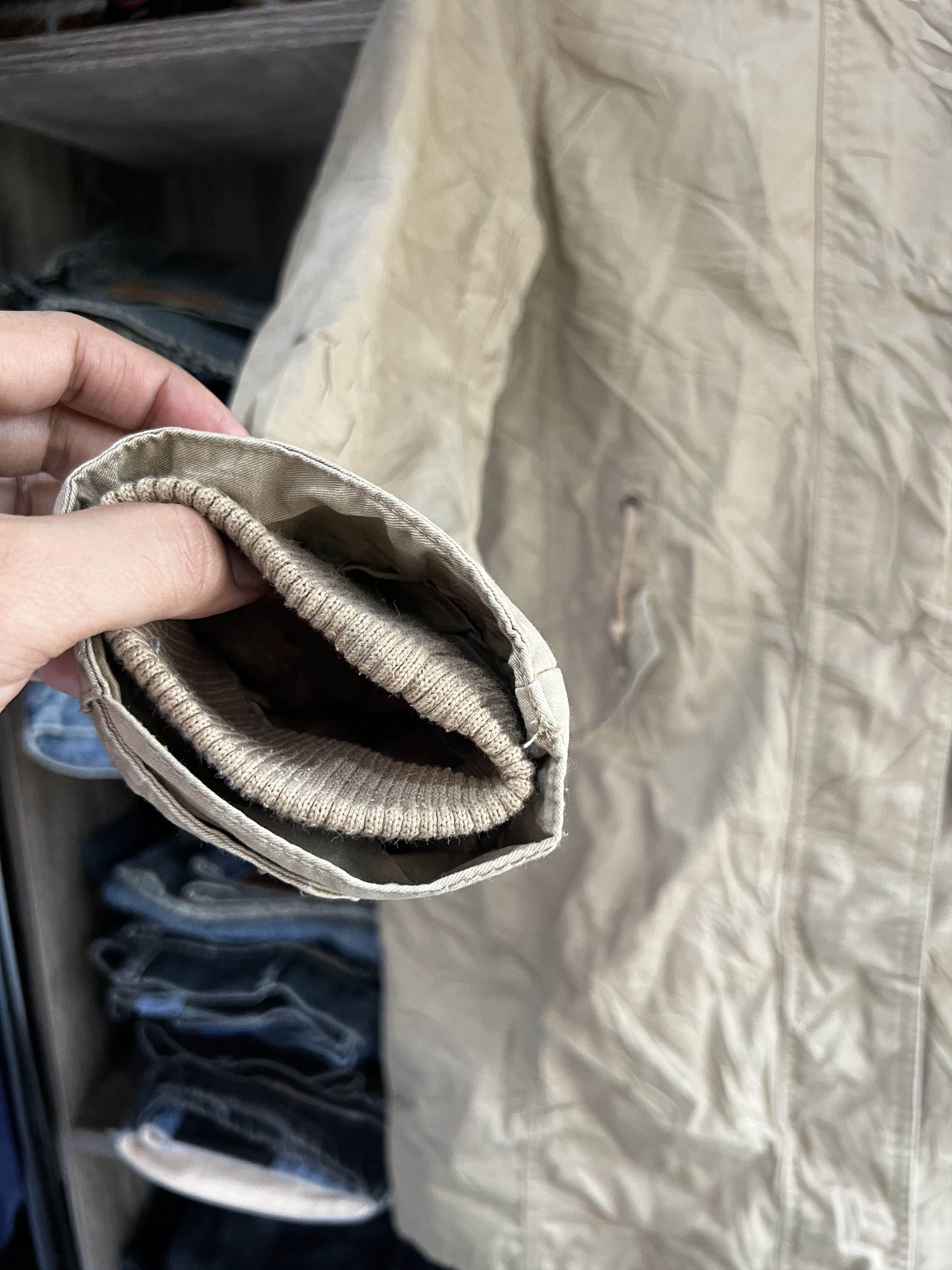 Japanese Brand 🔥Vintage Back Number Fishtail Sherpa Parkas Size US S / EU 44-46 / 1 - 7 Thumbnail