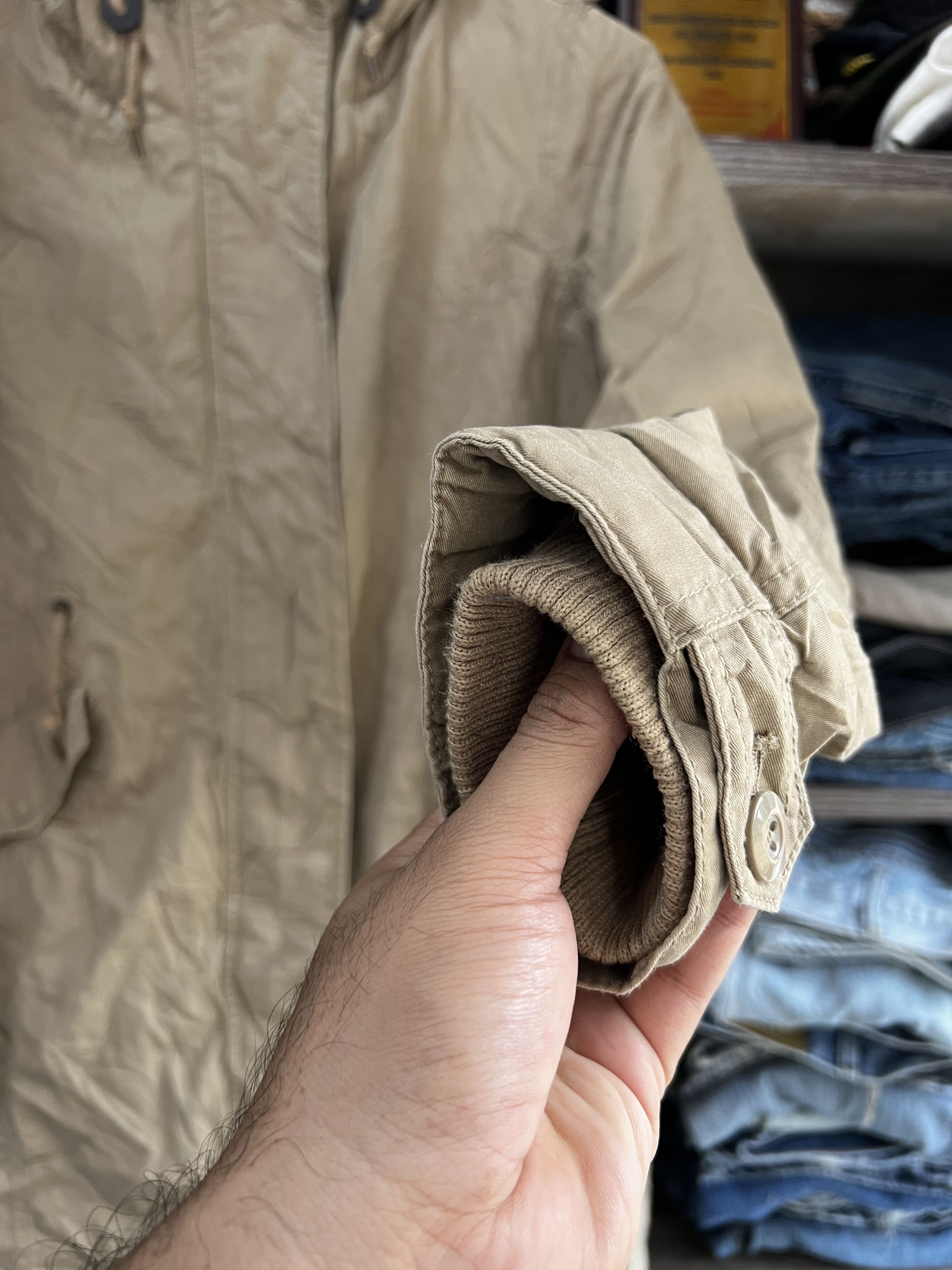 Japanese Brand 🔥Vintage Back Number Fishtail Sherpa Parkas Size US S / EU 44-46 / 1 - 8 Thumbnail