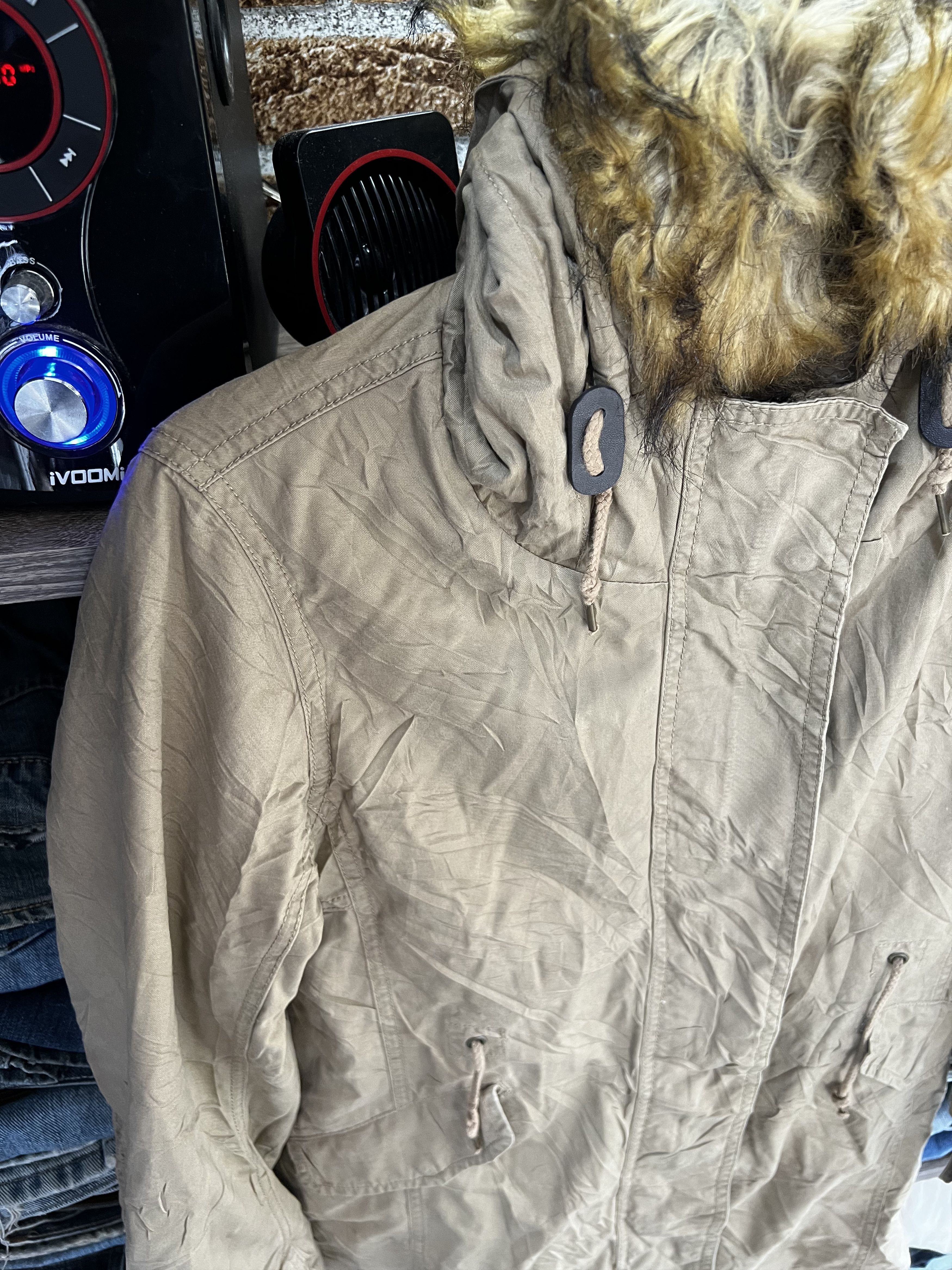 Japanese Brand 🔥Vintage Back Number Fishtail Sherpa Parkas Size US S / EU 44-46 / 1 - 9 Thumbnail
