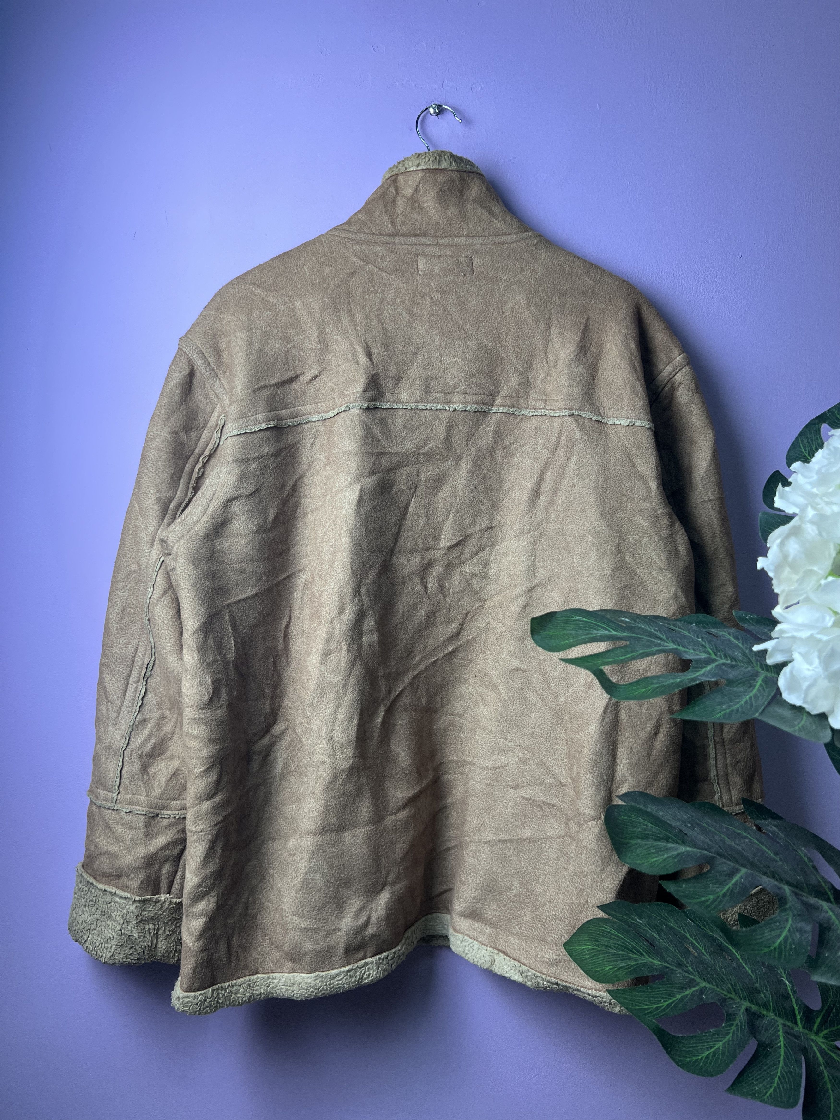 Japanese Brand 🔥Vintage Dismiss Sherpa Shearling Jackets Size US L / EU 52-54 / 3 - 3 Thumbnail