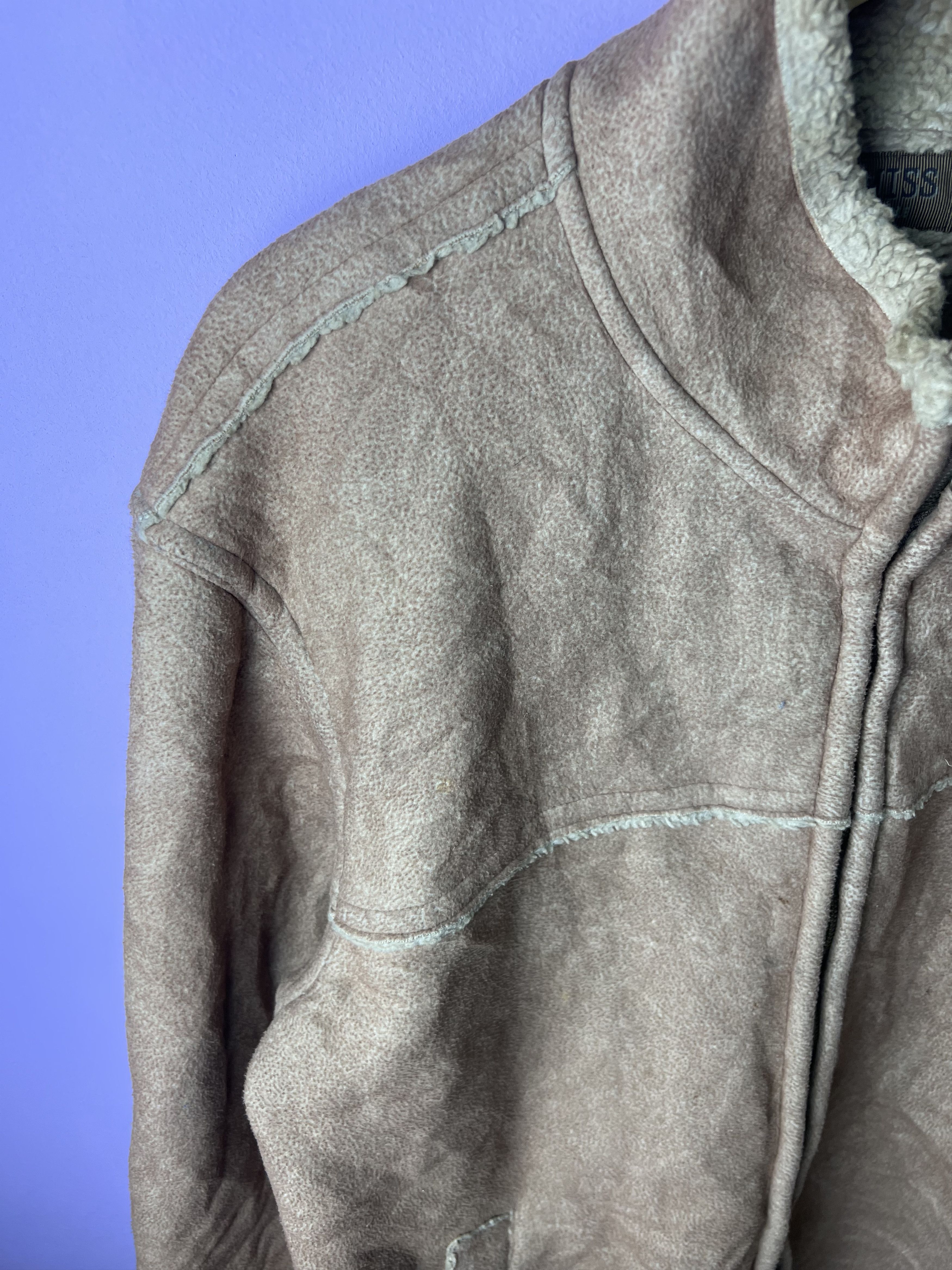 Japanese Brand 🔥Vintage Dismiss Sherpa Shearling Jackets Size US L / EU 52-54 / 3 - 12 Thumbnail