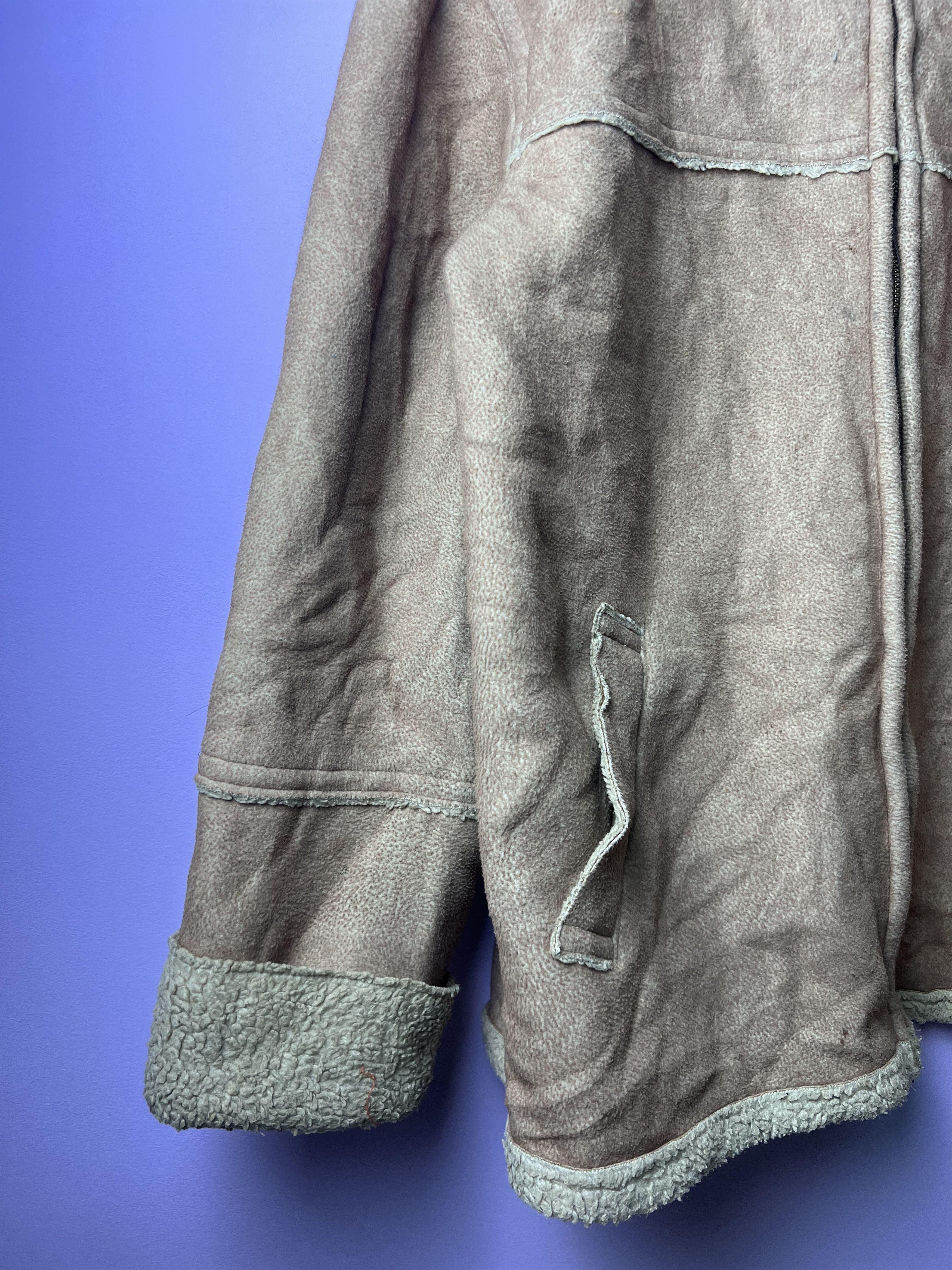 Japanese Brand 🔥Vintage Dismiss Sherpa Shearling Jackets Size US L / EU 52-54 / 3 - 6 Thumbnail