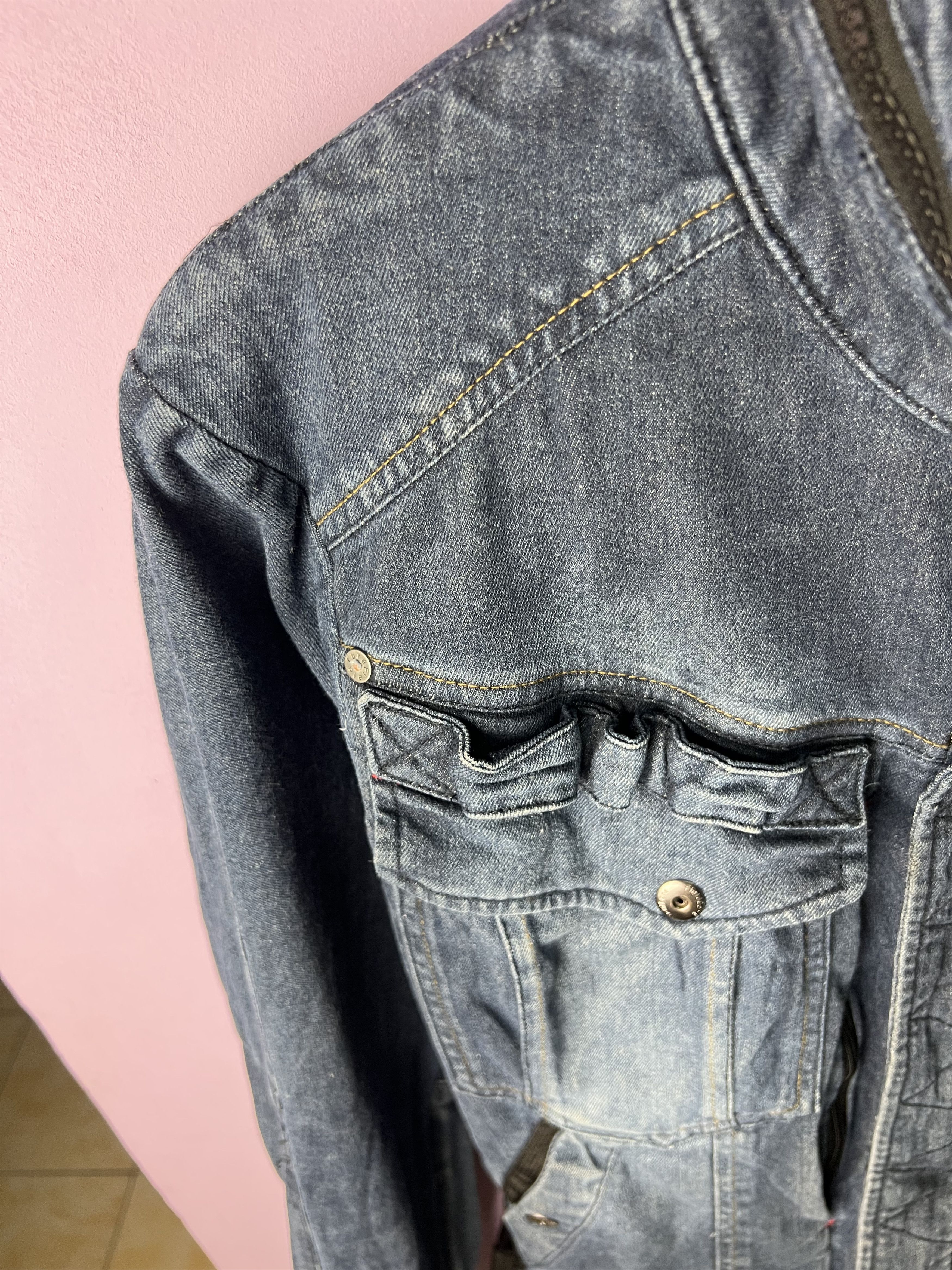 Japanese Brand 🔥Fieldcore Denim Worker Tactical Jackets Size US S / EU 44-46 / 1 - 8 Thumbnail