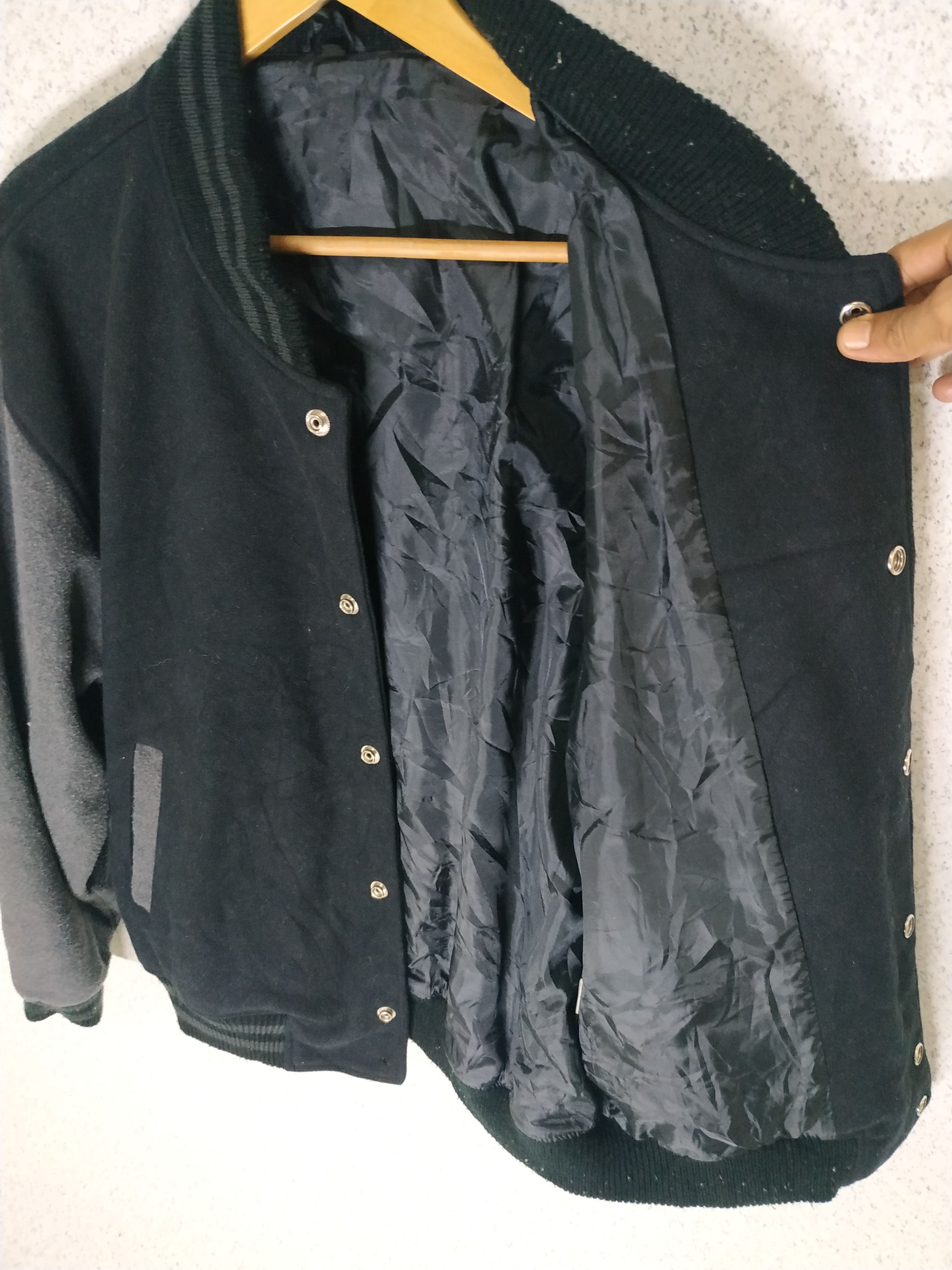 Vintage Vintage GroveBox Baseball League Varsity Jacket Made in Jpn Size US L / EU 52-54 / 3 - 3 Thumbnail