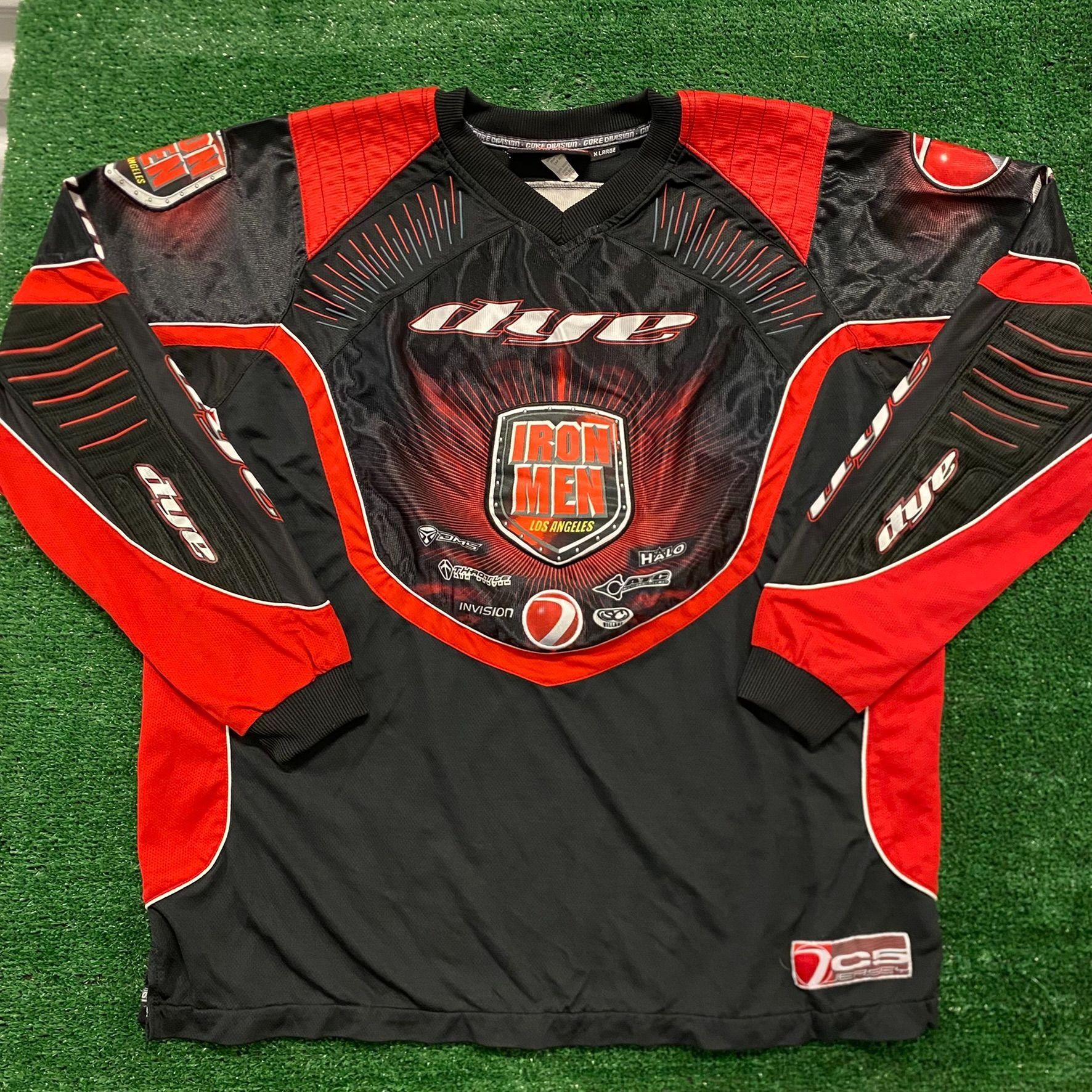 Maillots De Paintball Dye C5 - Taille XL, Rouge, Occasion Bon état Pour Adultes