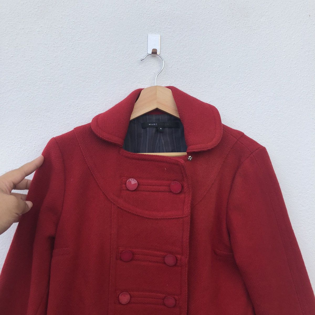 Designer × Marc Jacobs MARC JACOBS WOOL JACKET Size US M / EU 48-50 / 2 - 3 Thumbnail
