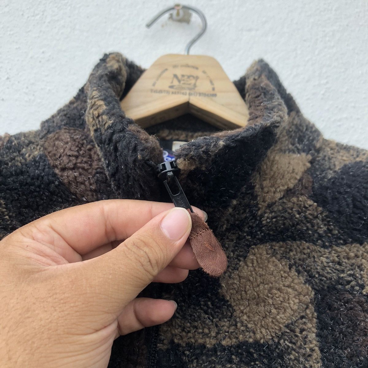 Japanese Brand 🔥90’s Vintage Camo Fleece Jacket Penfield Made in USA Size US M / EU 48-50 / 2 - 5 Thumbnail
