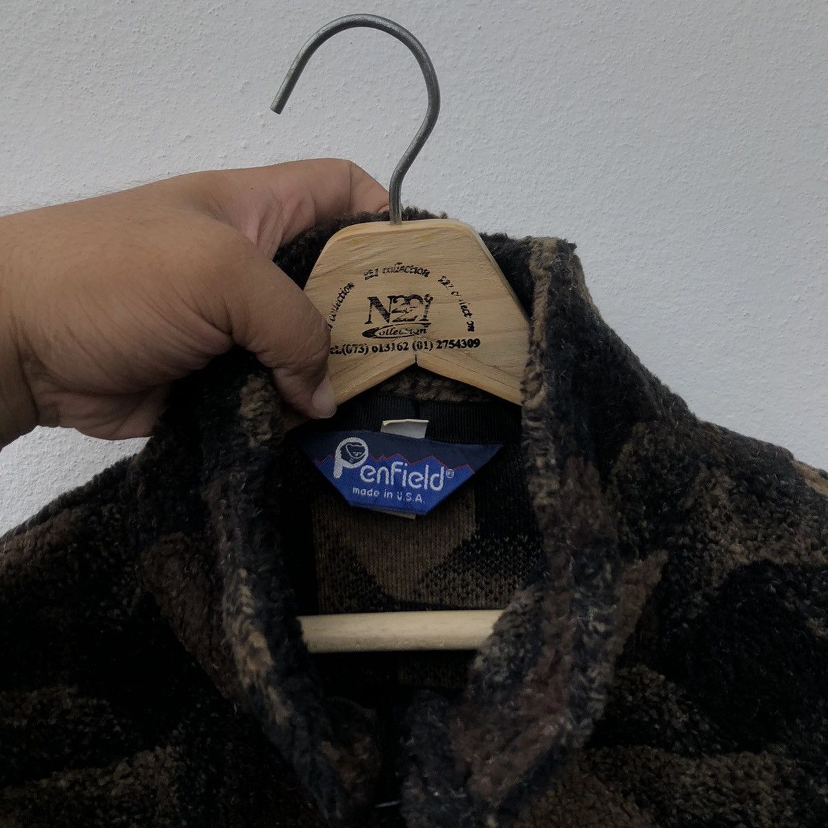 Japanese Brand 🔥90’s Vintage Camo Fleece Jacket Penfield Made in USA Size US M / EU 48-50 / 2 - 8 Thumbnail