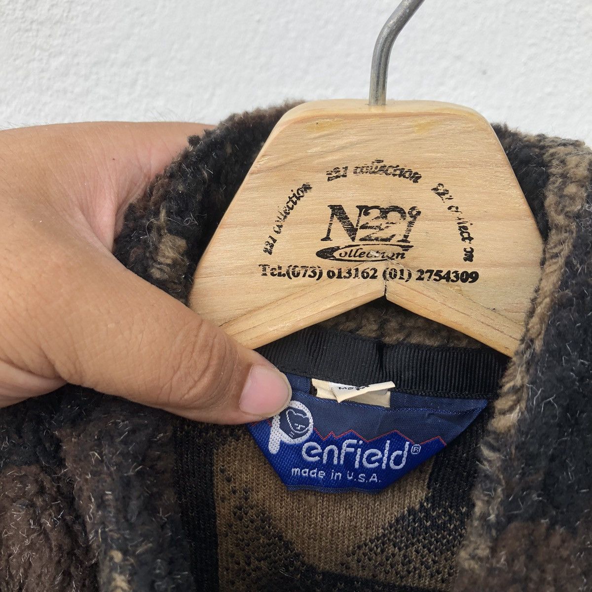 Japanese Brand 🔥90’s Vintage Camo Fleece Jacket Penfield Made in USA Size US M / EU 48-50 / 2 - 11 Thumbnail