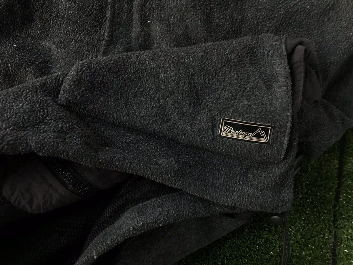 Japanese Brand Montage Fleece Hoodie Jacket Multi Pocket Size US M / EU 48-50 / 2 - 16 Thumbnail