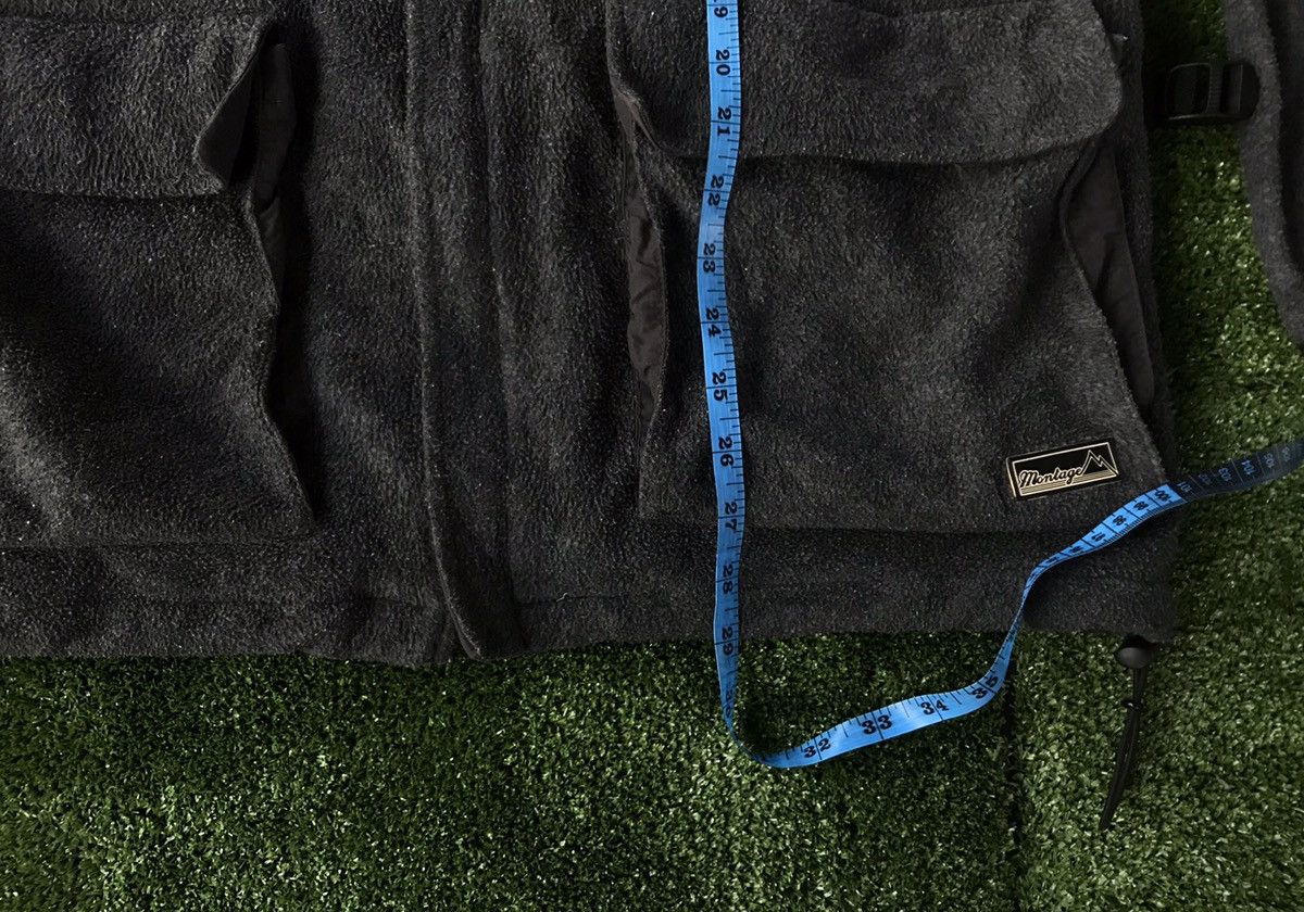 Japanese Brand Montage Fleece Hoodie Jacket Multi Pocket Size US M / EU 48-50 / 2 - 3 Thumbnail