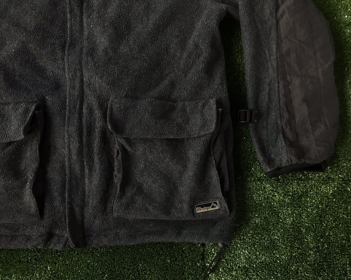 Japanese Brand Montage Fleece Hoodie Jacket Multi Pocket Size US M / EU 48-50 / 2 - 4 Thumbnail