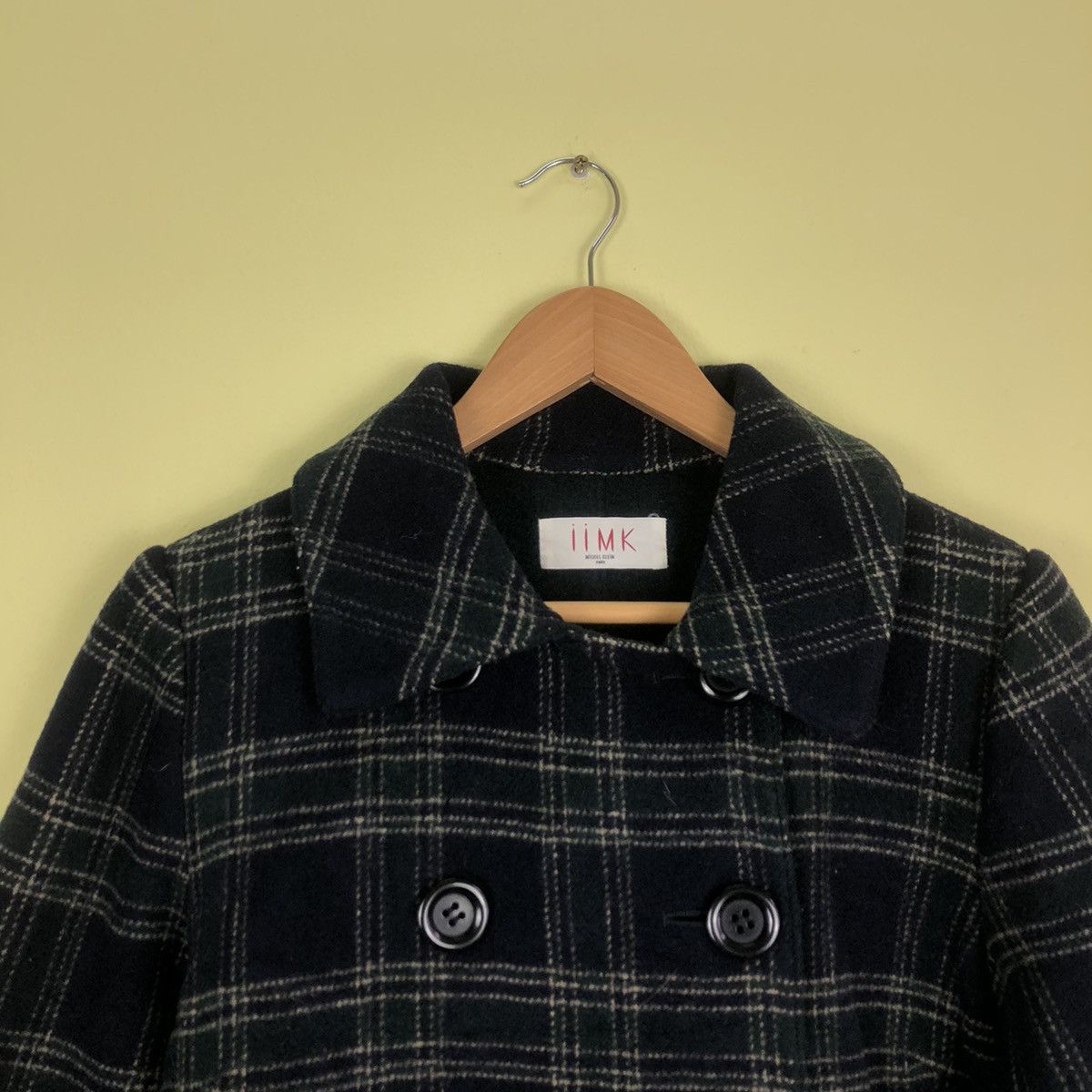 Japanese Brand × Michel Klein × Other 🔥90’s Vintage Chore Wool Double Breast Jacket Michel Klein Size US M / EU 48-50 / 2 - 3 Thumbnail
