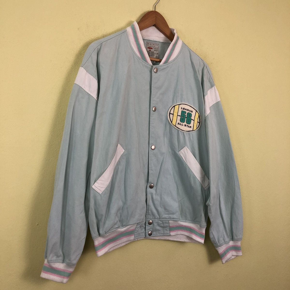 Japanese Brand Aircraft Flight Manual Point Getter TeamMPS Jacket Military Size US M / EU 48-50 / 2 - 3 Thumbnail