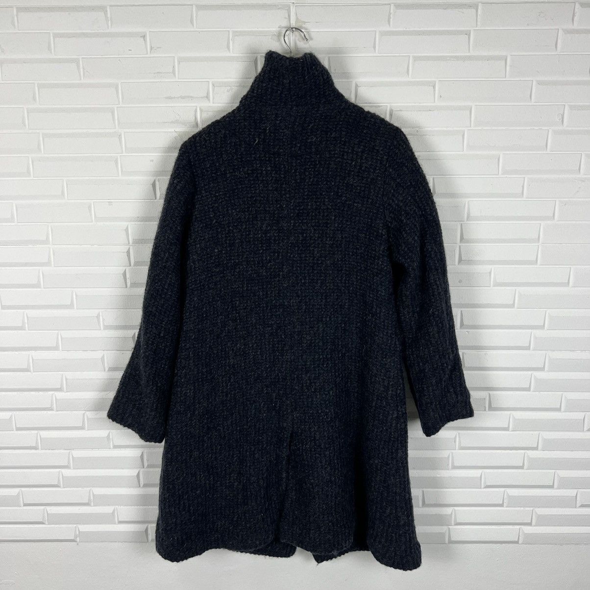 Issey Miyake ISSEY MIYAKE PLANTATION WOOL LONG JACKET DOUBLE COLLAR Size US M / EU 48-50 / 2 - 7 Thumbnail