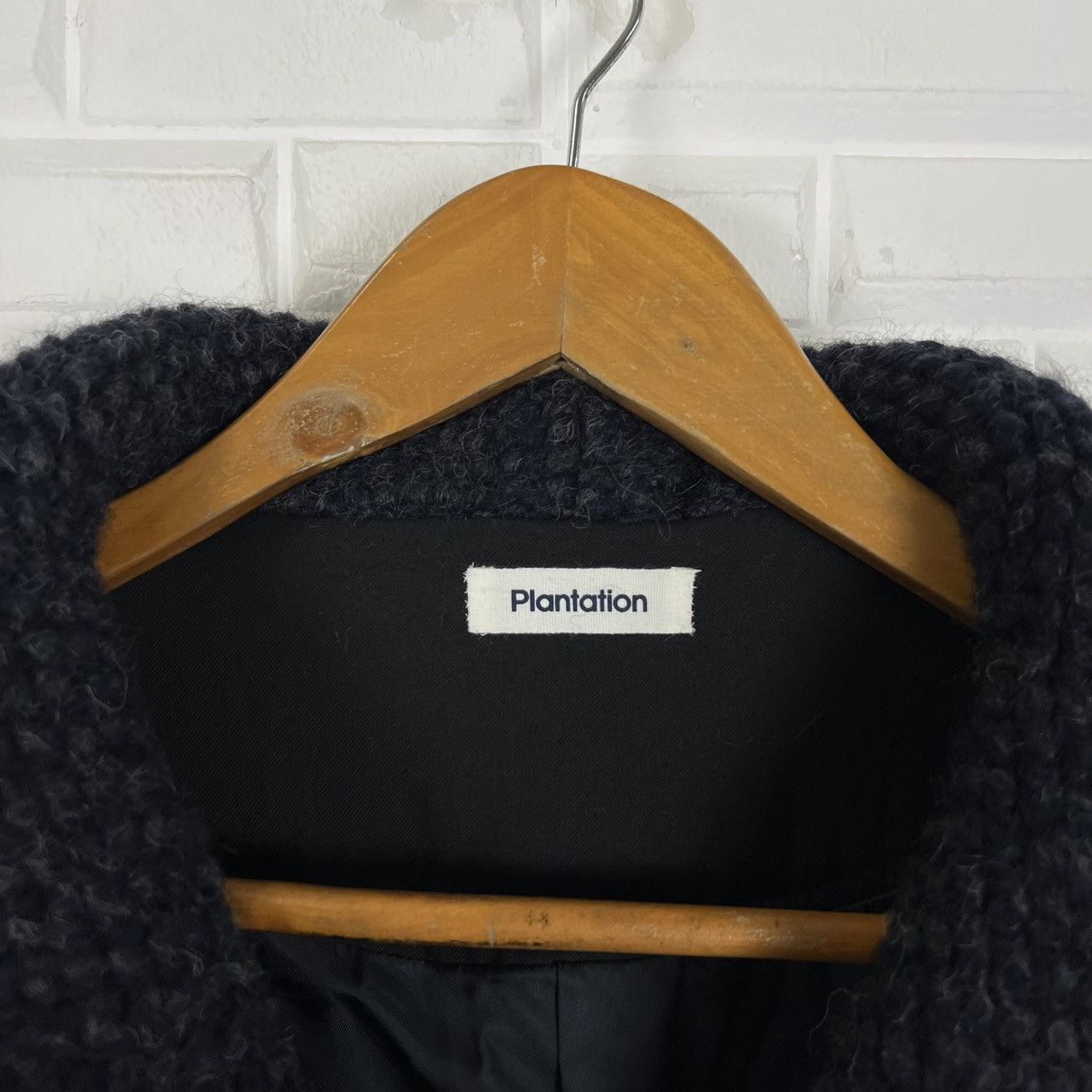 Issey Miyake ISSEY MIYAKE PLANTATION WOOL LONG JACKET DOUBLE COLLAR Size US M / EU 48-50 / 2 - 10 Thumbnail