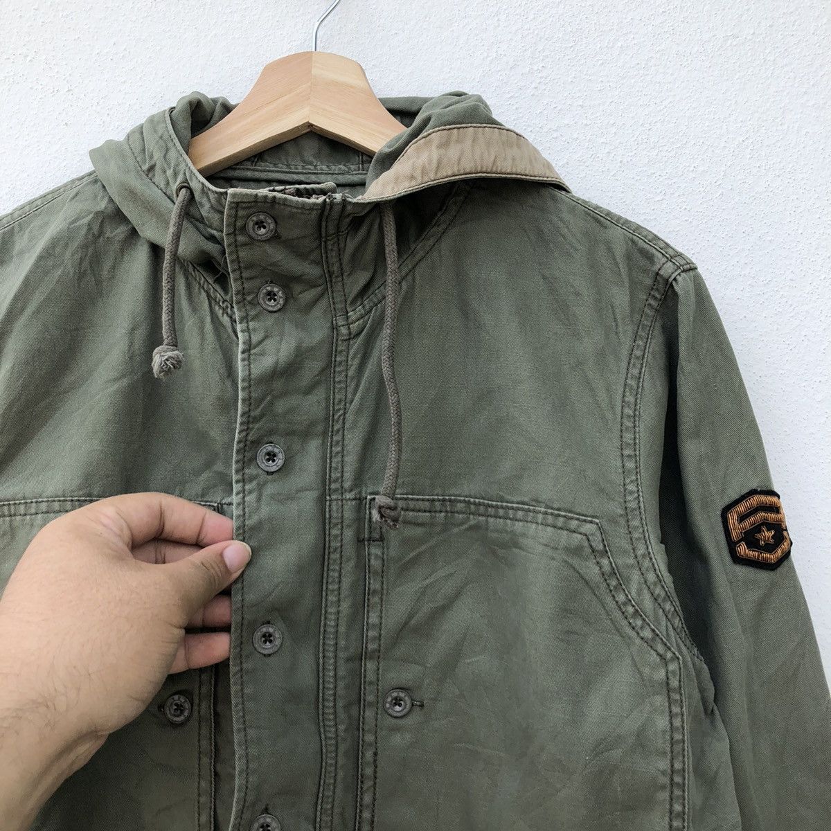 HOODIE SURVIVAL JACKET AVIREX MILITARY COLLECTIONS