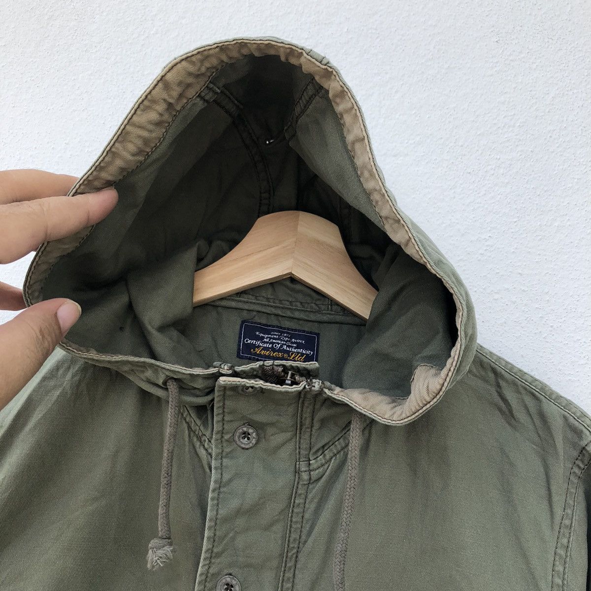 HOODIE SURVIVAL JACKET AVIREX MILITARY COLLECTIONS