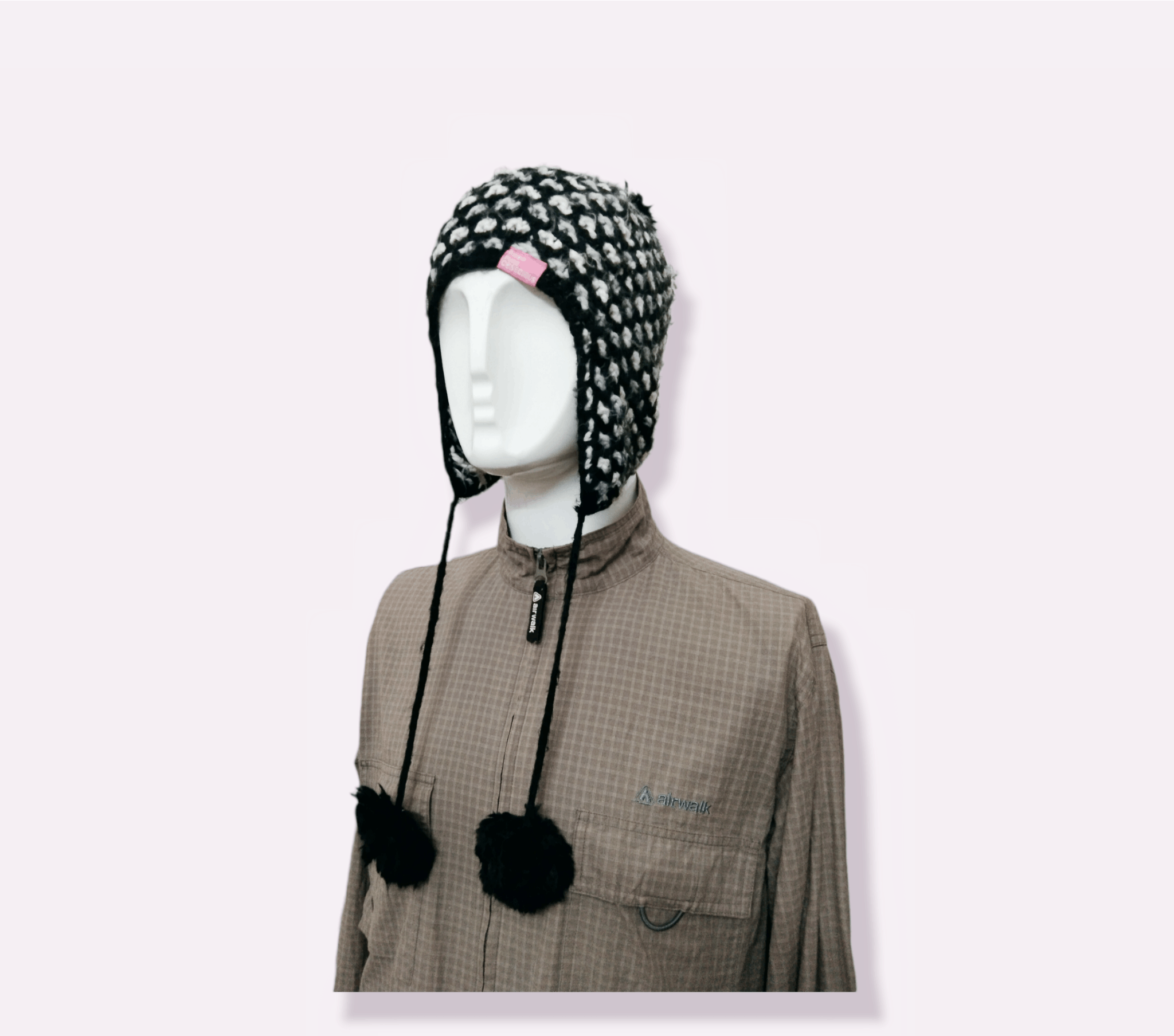 Japanese Brand PURE CONSCIOUS EARMUFF BEANIE Size ONE SIZE - 3 Thumbnail
