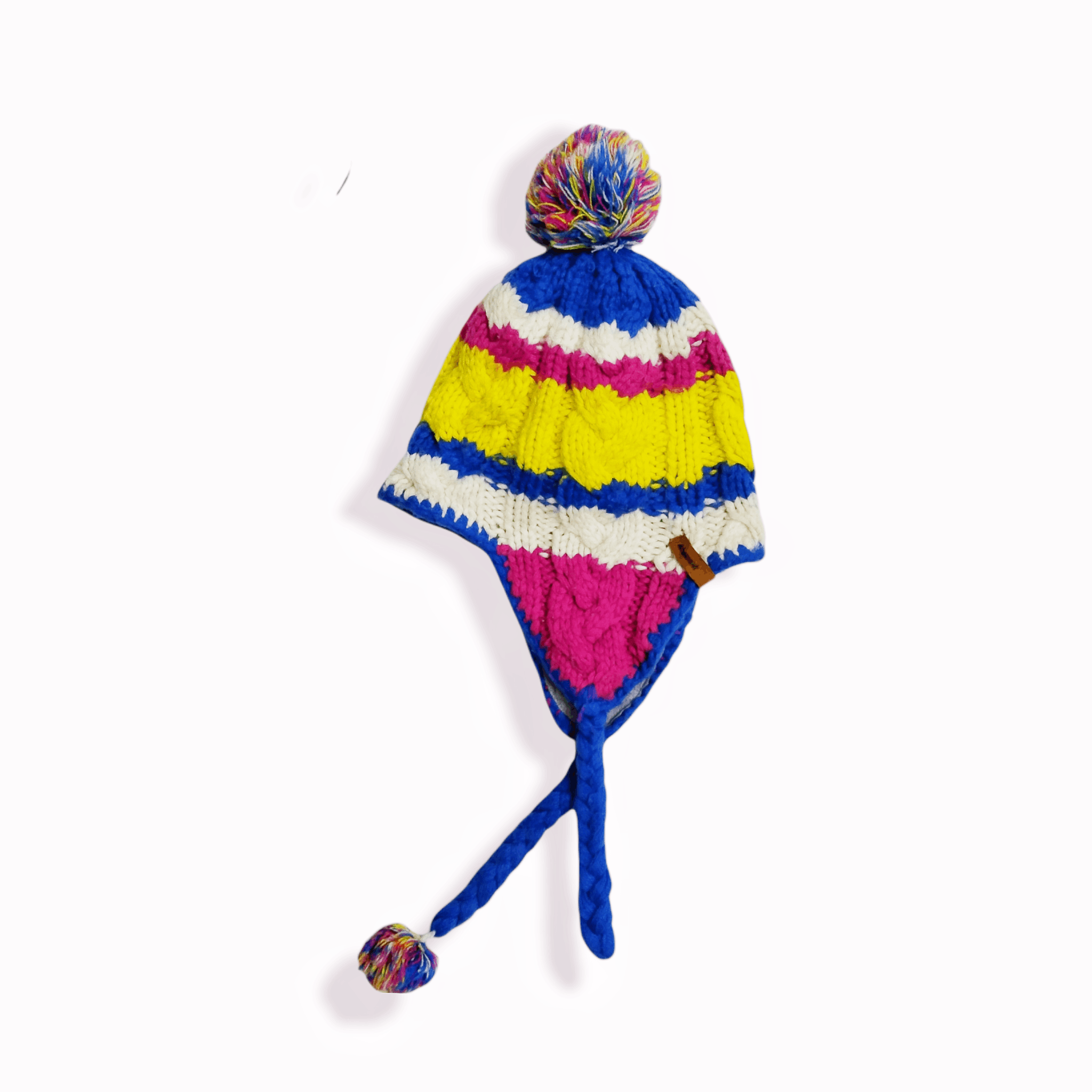 image of Edition Japan Kissmark Multicolour Earmuff Beanie, Men's