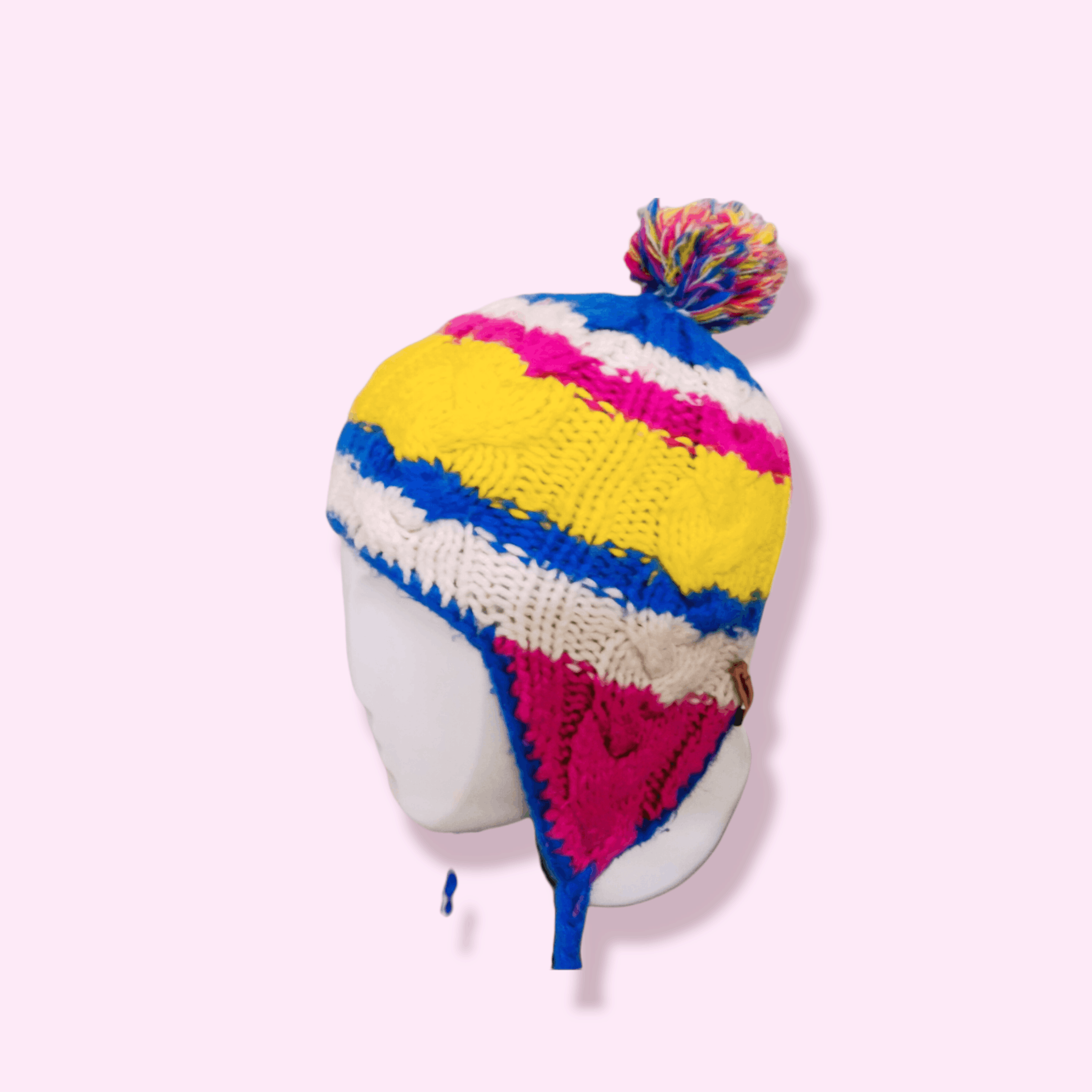 Designer × Edition Japan KISSMARK MULTICOLOUR EARMUFF BEANIE Size ONE SIZE - 7 Thumbnail