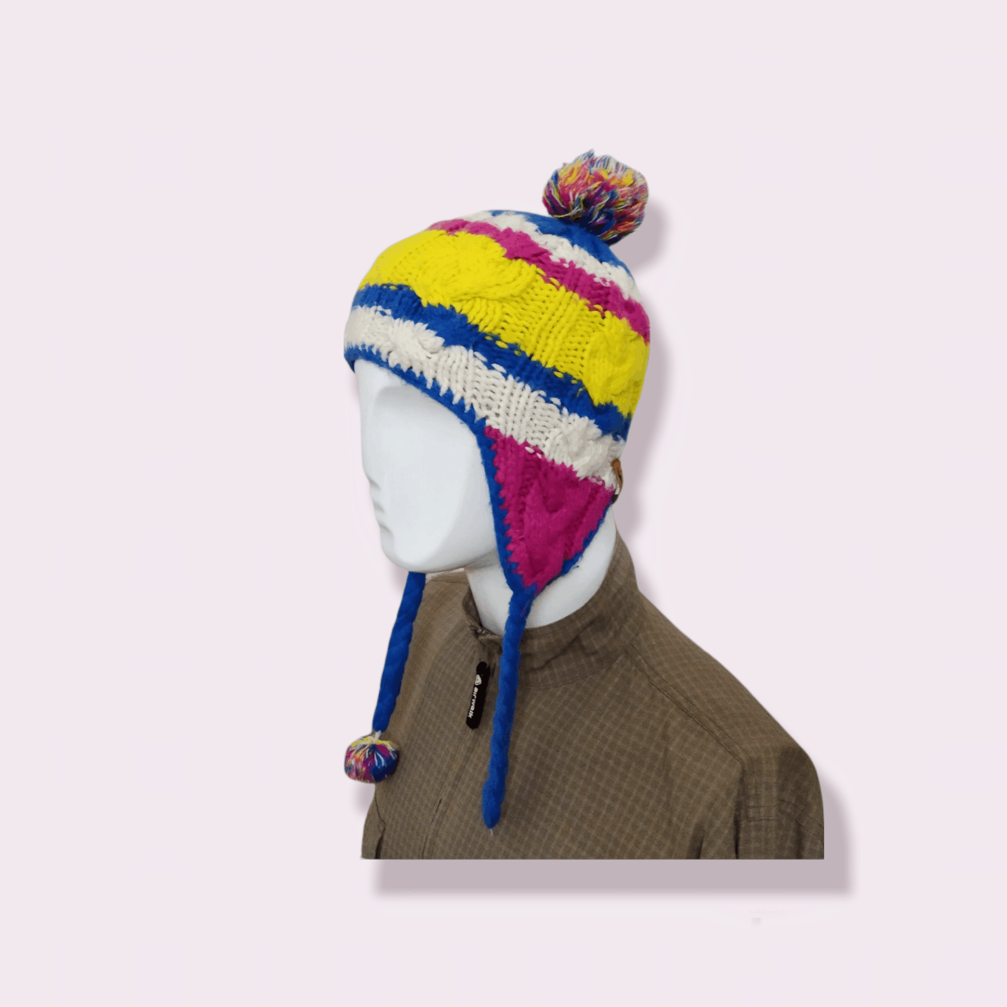 Designer × Edition Japan KISSMARK MULTICOLOUR EARMUFF BEANIE Size ONE SIZE - 8 Thumbnail