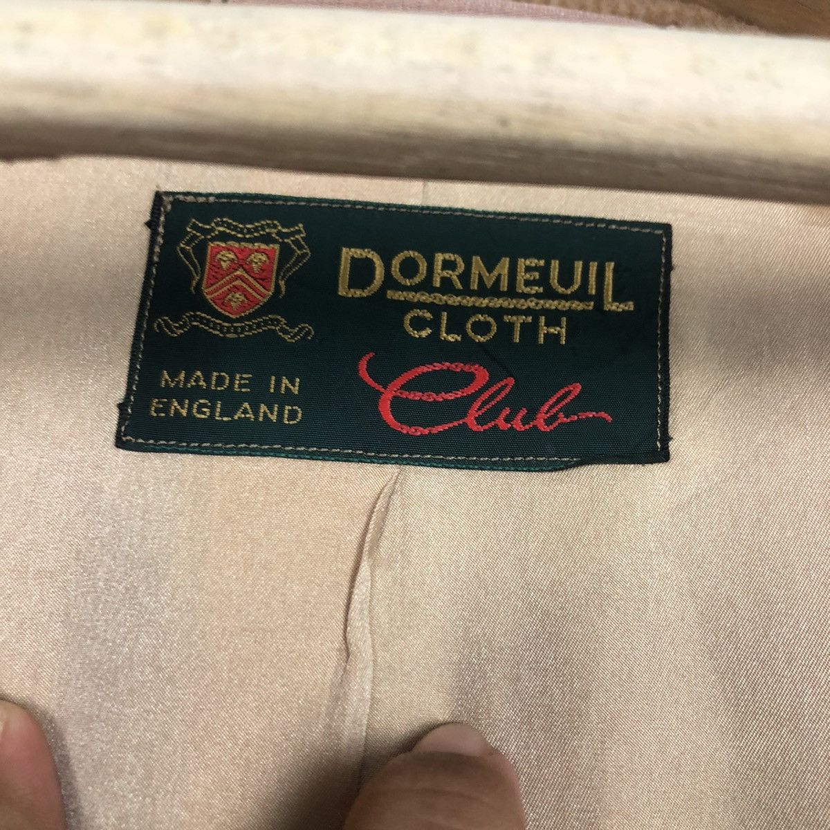 Japanese Brand ❌NEED TO GONE❌Dormeuil Cloth Club Made in Germany Wool Coat Size US M / EU 48-50 / 2 - 12 Thumbnail