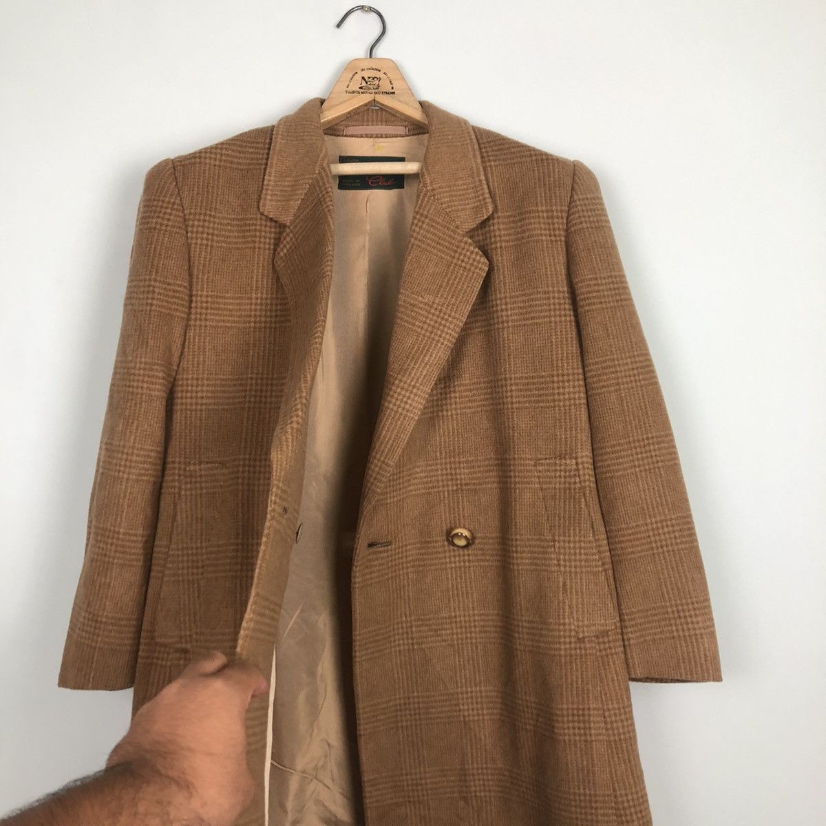 Japanese Brand ❌NEED TO GONE❌Dormeuil Cloth Club Made in Germany Wool Coat Size US M / EU 48-50 / 2 - 13 Thumbnail