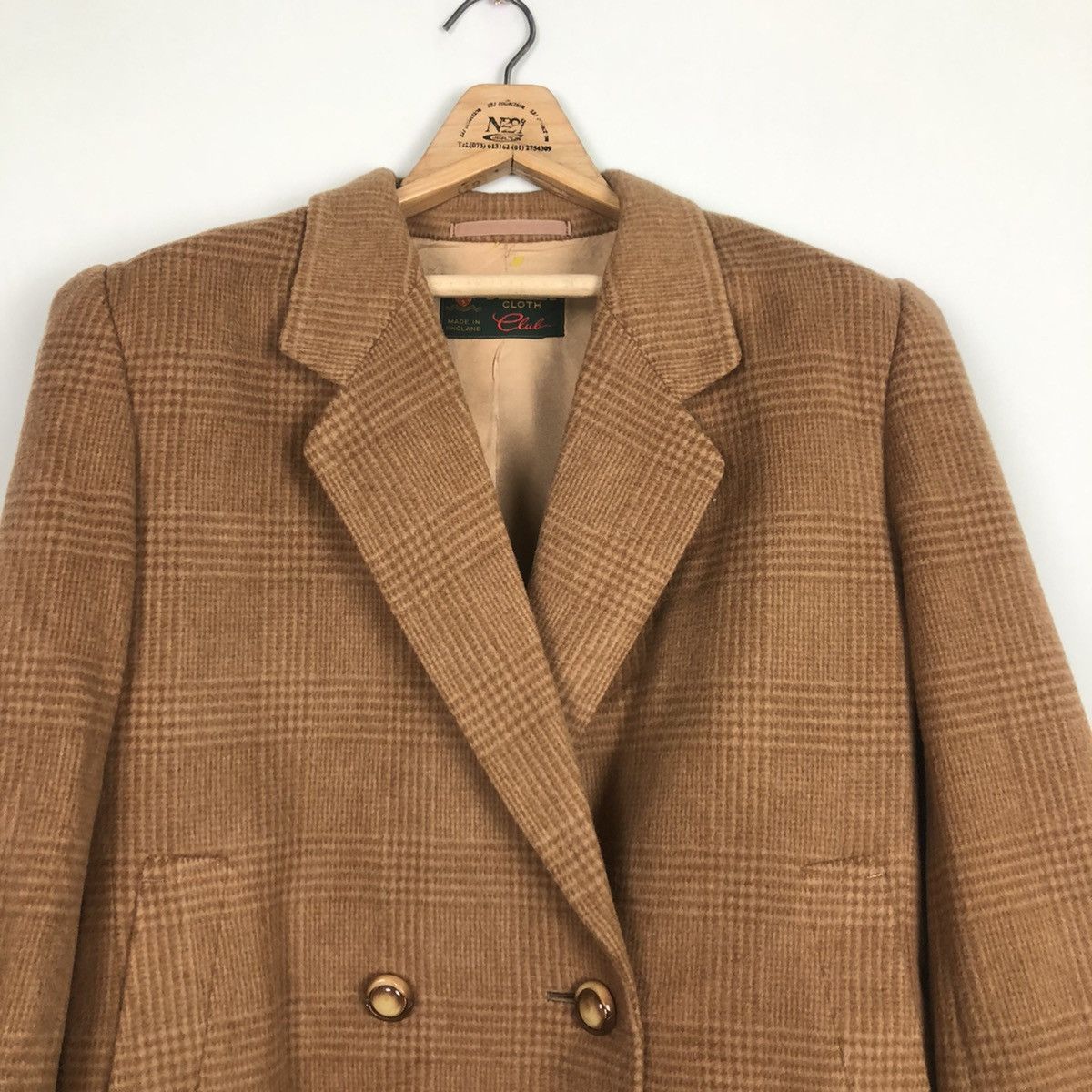 Japanese Brand ❌NEED TO GONE❌Dormeuil Cloth Club Made in Germany Wool Coat Size US M / EU 48-50 / 2 - 2 Thumbnail