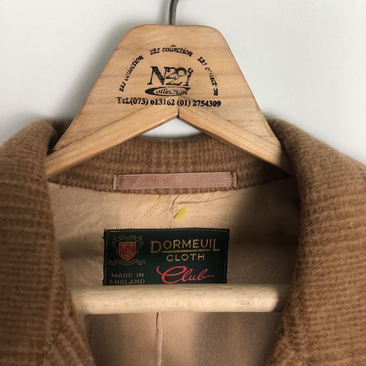 Japanese Brand ❌NEED TO GONE❌Dormeuil Cloth Club Made in Germany Wool Coat Size US M / EU 48-50 / 2 - 7 Thumbnail