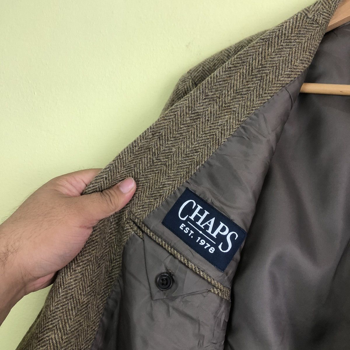 Chaps Ralph Lauren Casual Coat Two Buttons by Chaps Est 1978 Size US S / EU 44-46 / 1 - 7 Thumbnail