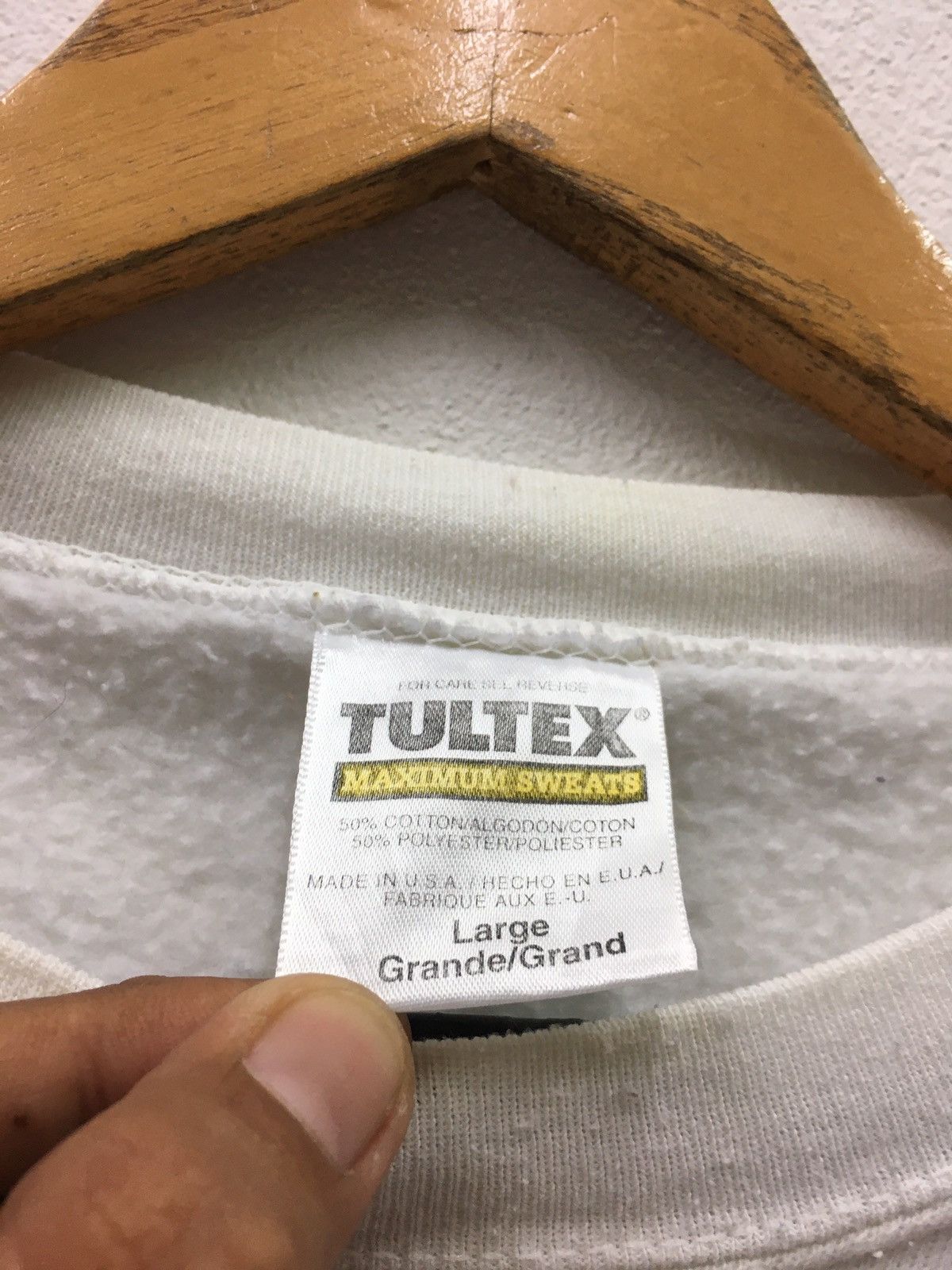 Tultex × Vintage Vintage Come Ride With Us Surf Peace Surfing Sweater Size US L / EU 52-54 / 3 - 10 Thumbnail