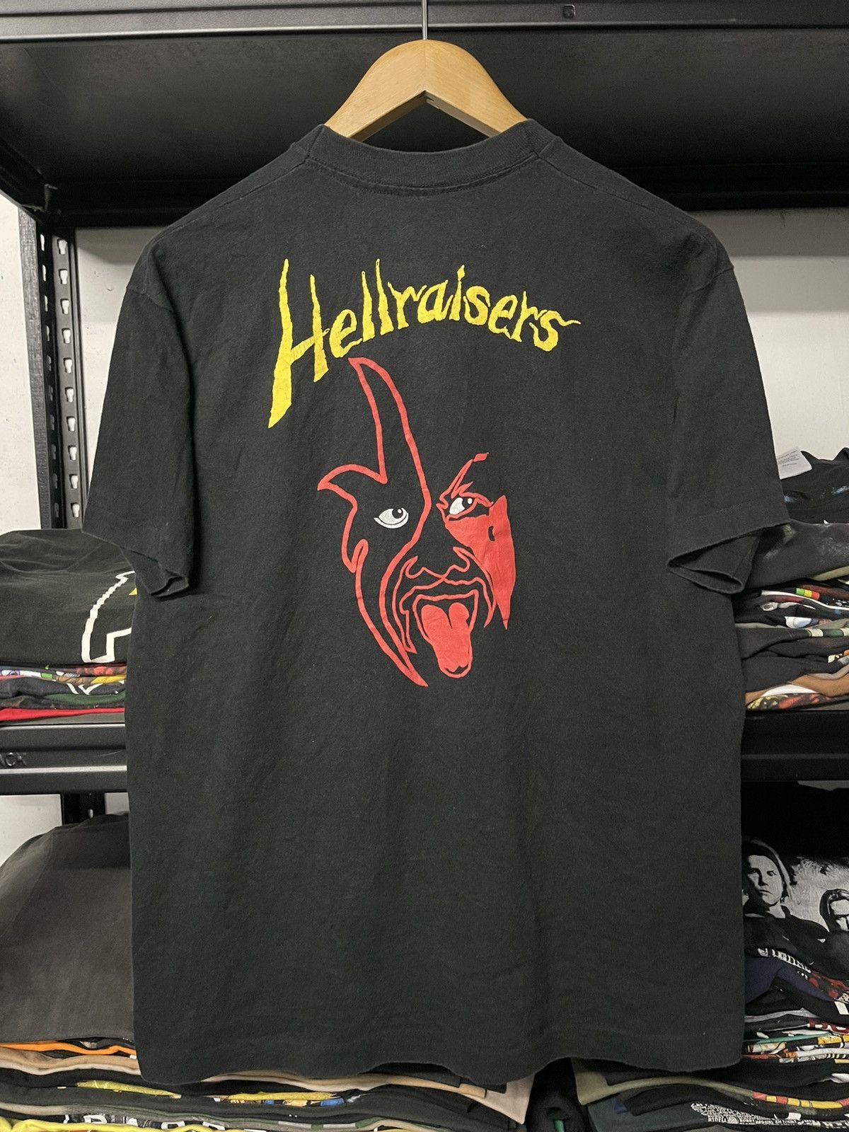 Vintage × WCW/nWo × WWF Vintage 90s Hellraisers Wrestling Tee Size US L / EU 52-54 / 3 - 2 Thumbnail