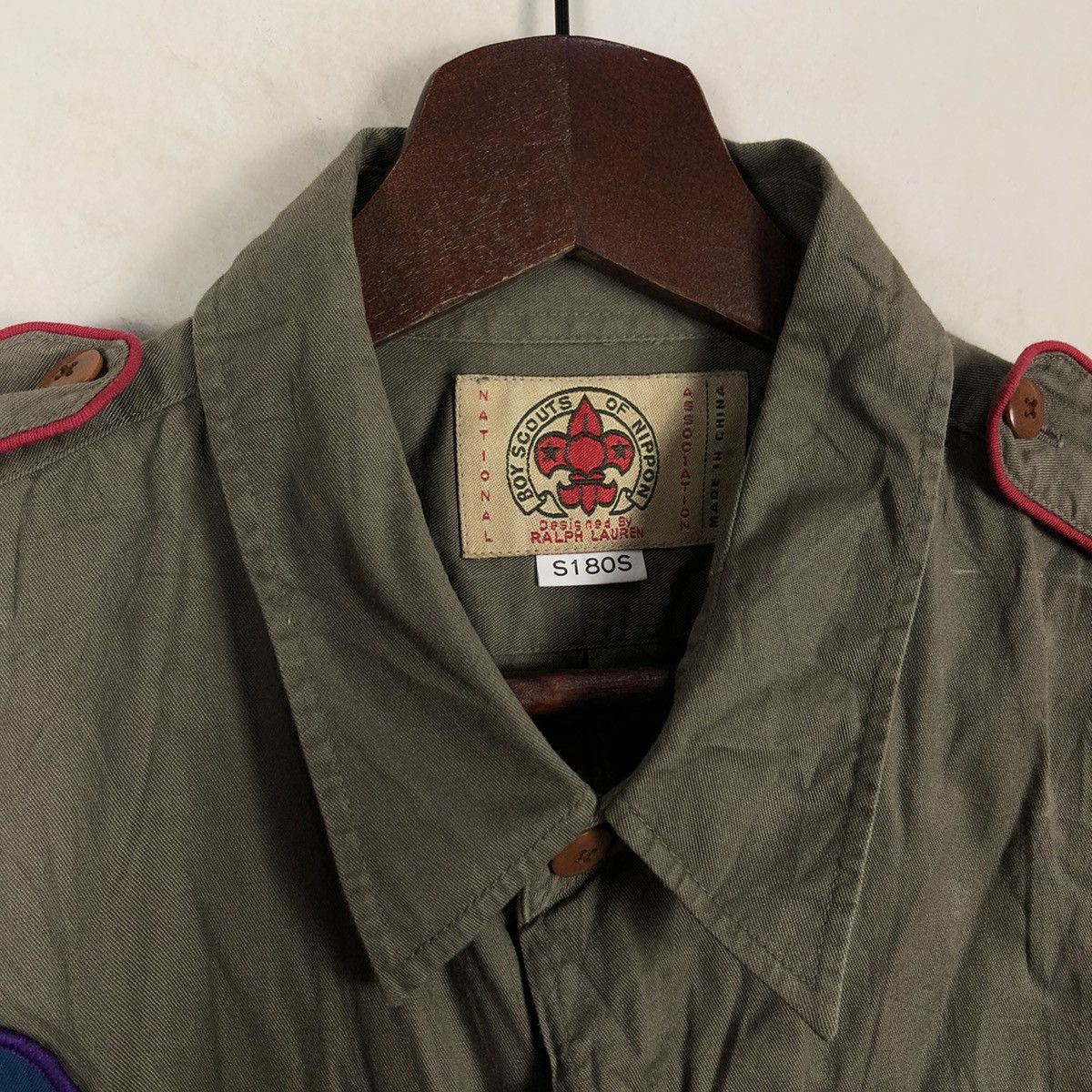Ralph Lauren BOY SCOUTS OF NIPPON RALPH LAUREN SHIRT BUTTON UPS Size US M / EU 48-50 / 2 - 4 Thumbnail