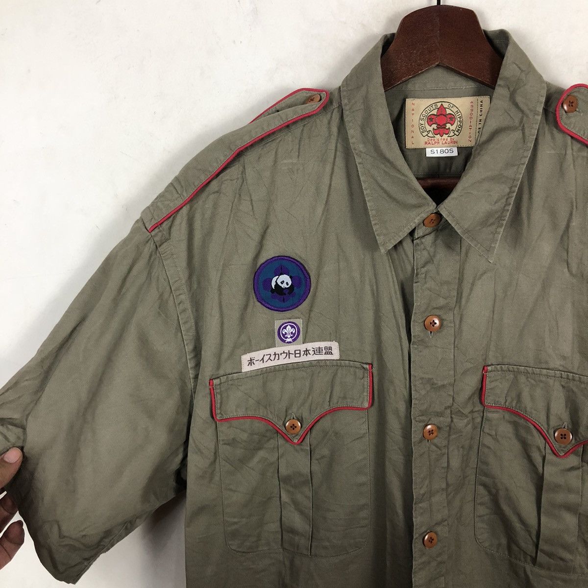 Ralph Lauren BOY SCOUTS OF NIPPON RALPH LAUREN SHIRT BUTTON UPS Size US M / EU 48-50 / 2 - 3 Thumbnail