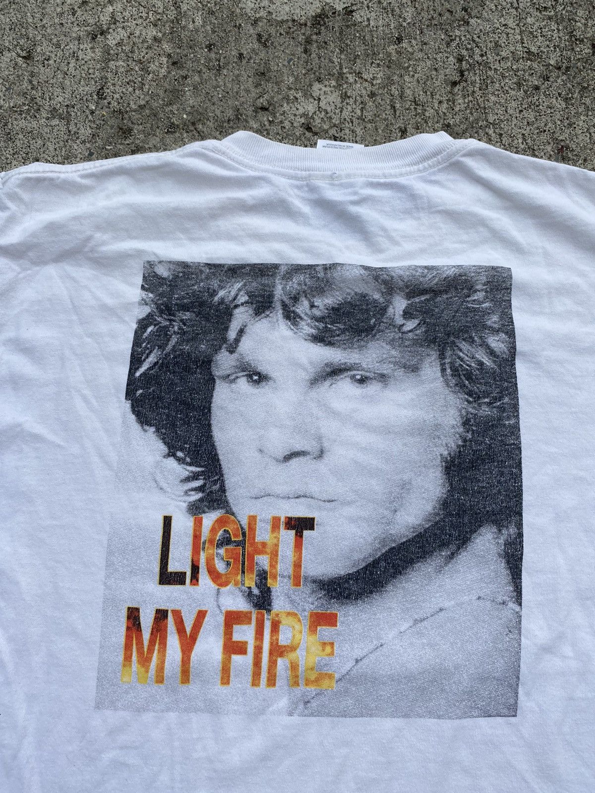 Vintage Vintage Y2K Jim Morrison The Doors Distressed Stained Shirt Size US M / EU 48-50 / 2 - 4 Thumbnail
