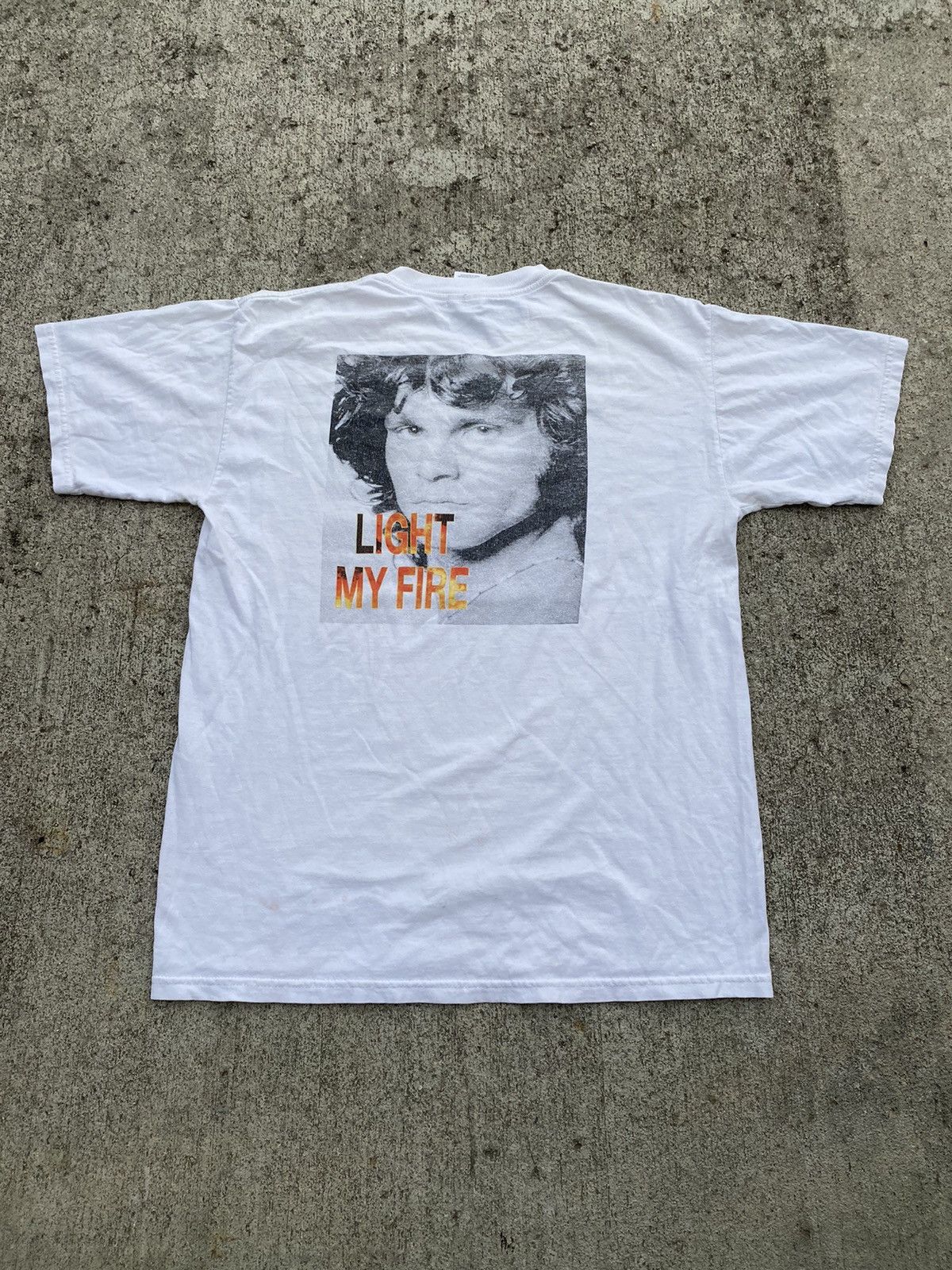 Vintage Vintage Y2K Jim Morrison The Doors Distressed Stained Shirt Size US M / EU 48-50 / 2 - 1 Thumbnail