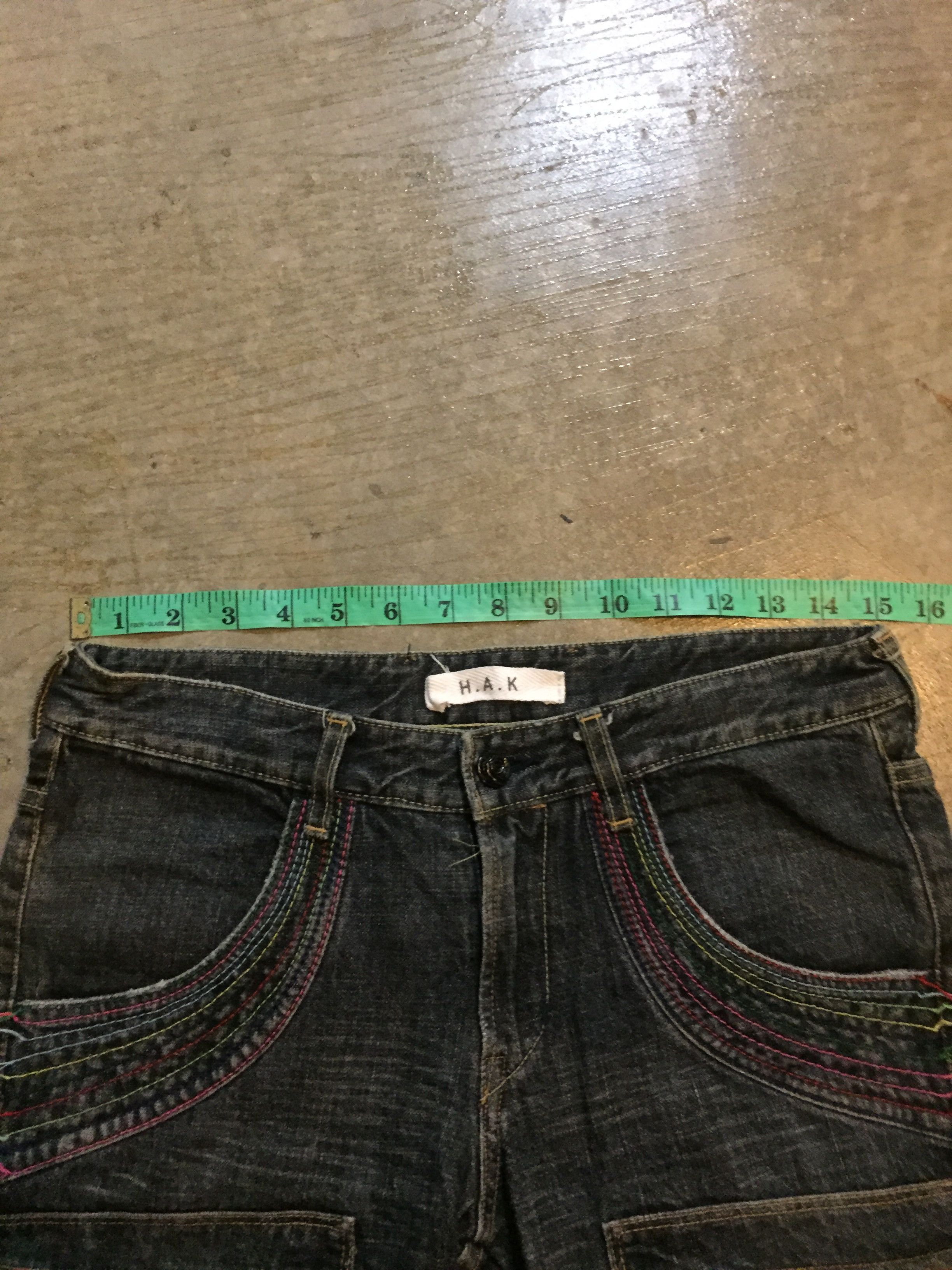 20471120 × Beauty Beast × Japanese Brand H.A.K japan rainbow fringe Bush pocket Size 30" / US 8 / IT 44 - 9 Thumbnail