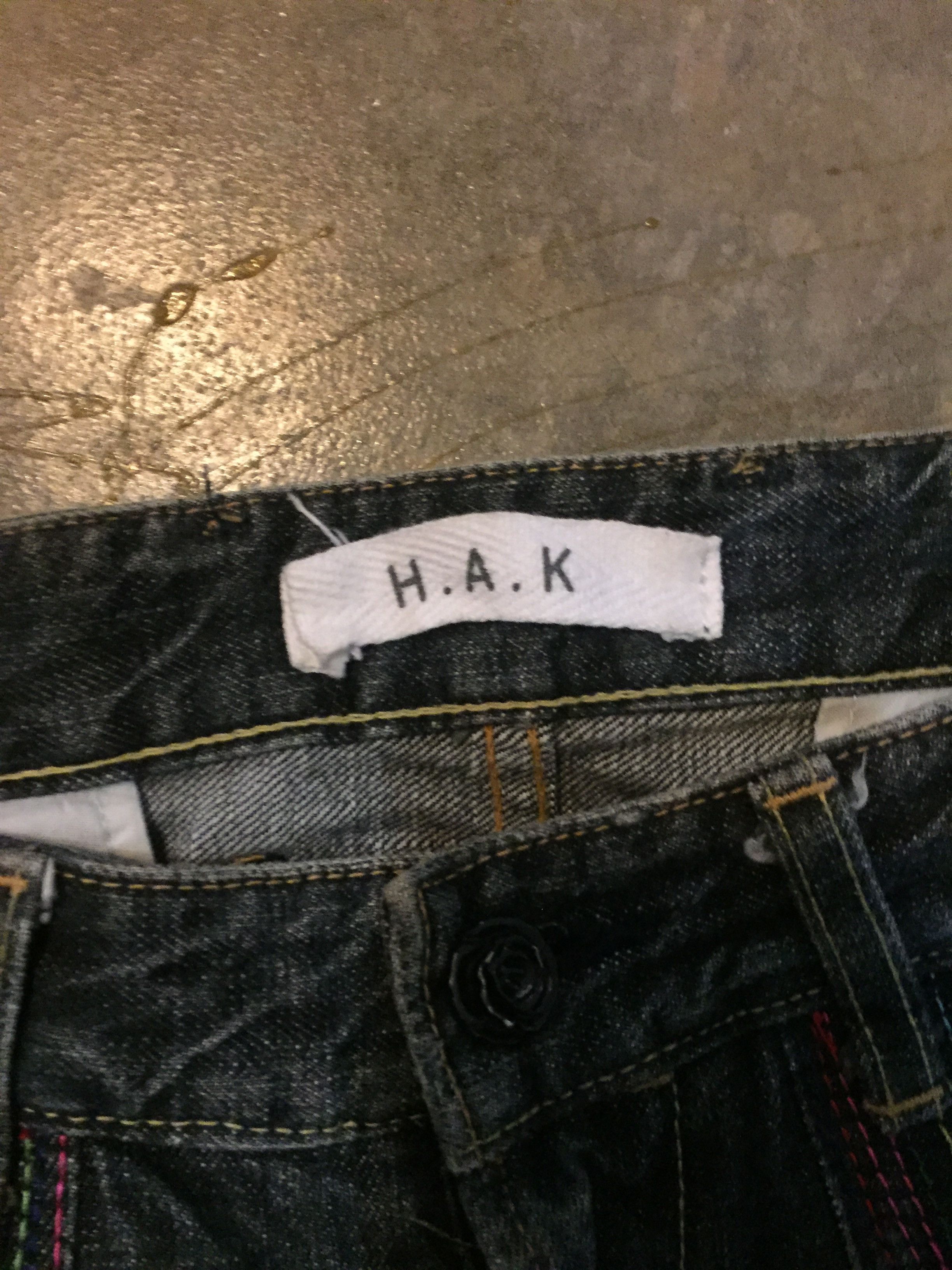 20471120 × Beauty Beast × Japanese Brand H.A.K japan rainbow fringe Bush pocket Size 30" / US 8 / IT 44 - 7 Thumbnail