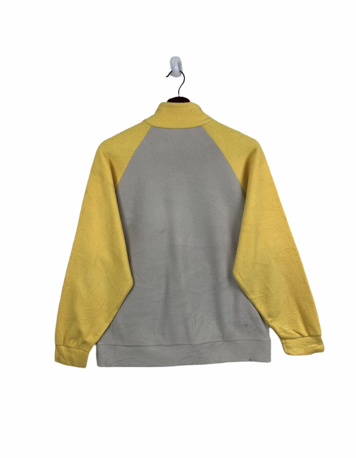 Japanese Brand WORKPLANT Fleece Raglan Zippe Sportwear Gym Training Jacket Size M / US 6-8 / IT 42-44 - 2 Thumbnail